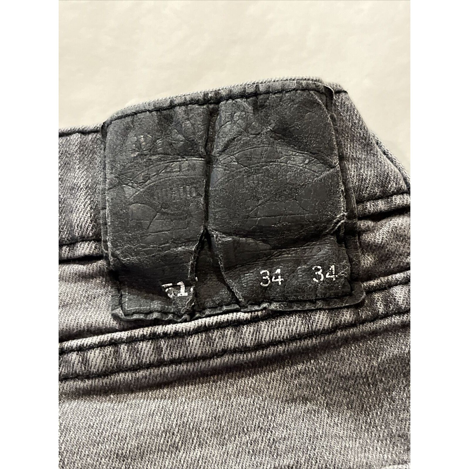 Levi's Levi's 514 Slim Straight Fit Jeans Mens 31x33 Ash Grey Denim Size US 31 - 11 Thumbnail