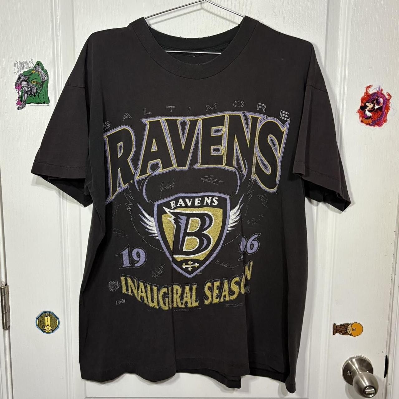 NFL Vintage Baltimore Ravens Inaugural 1996 Season Shirt Size US XL / EU 56 / 4 - 2 Thumbnail