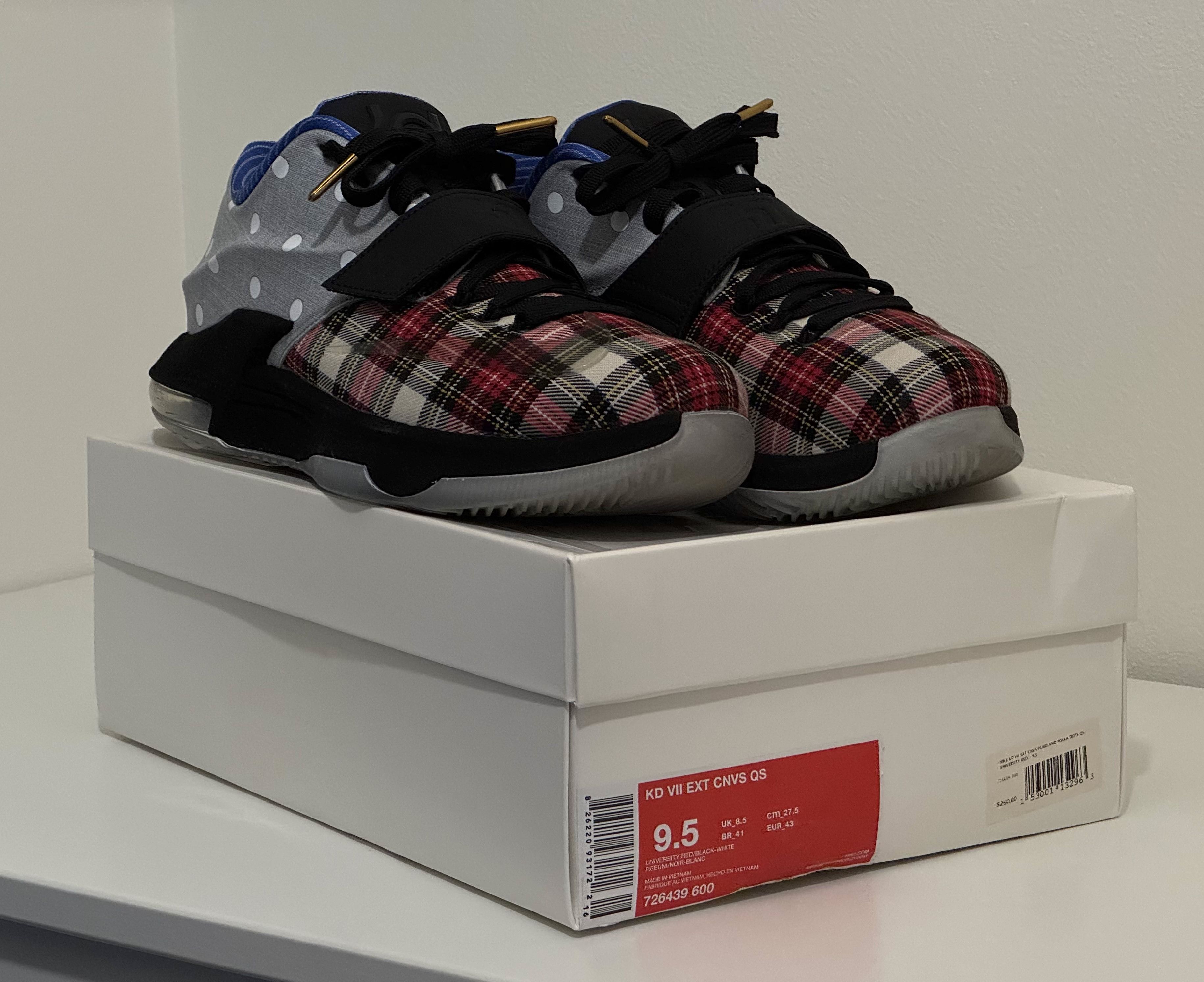 Nike NIKE KD 7 VII - EXT CNVS QS Size US 9.5 / EU 42-43 - 5 Thumbnail