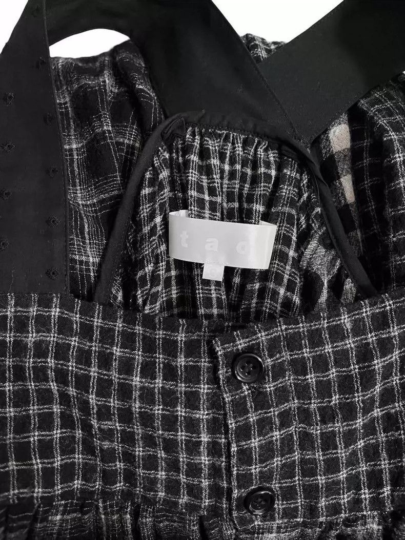 Comme des Garcons Comme Des Garcons Full-body mixed material splicing combin Size S / US 4 / IT 40 - 8 Thumbnail