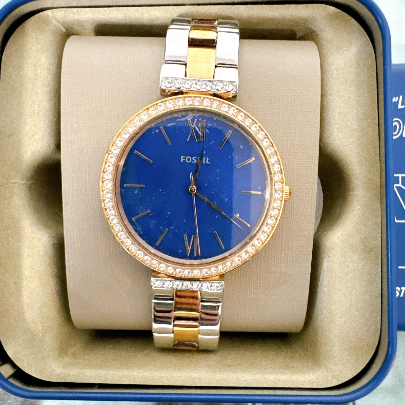 Fossil Fossil ES4640 Womens Madeline Two-Tone Stainless Steel Watch Size ONE SIZE - 2 Thumbnail