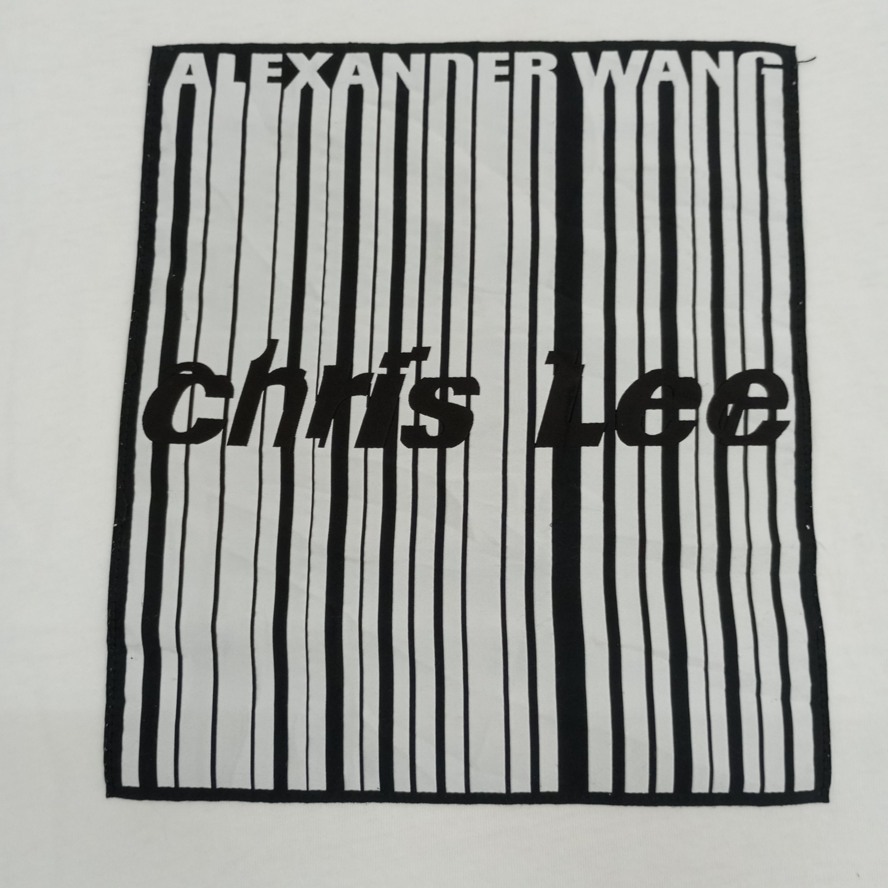 Alexander Wang × Designer × Vintage Alexander Wang Chris Lee Designer Tshirt Size US M / EU 48-50 / 2 - 2 Thumbnail