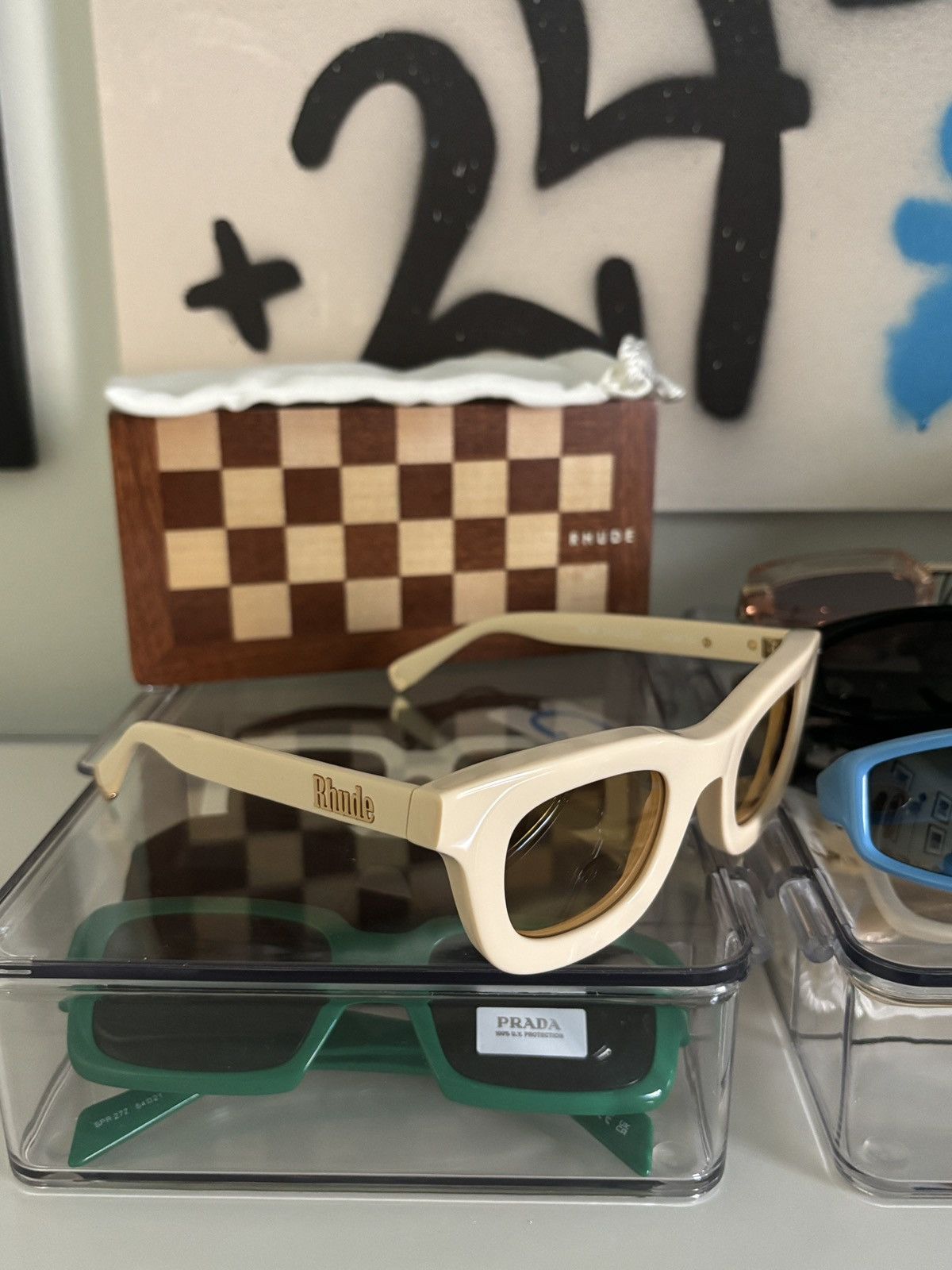 Rhude RHUDE RHODEO SUNGLASSES Size ONE SIZE - 9 Thumbnail