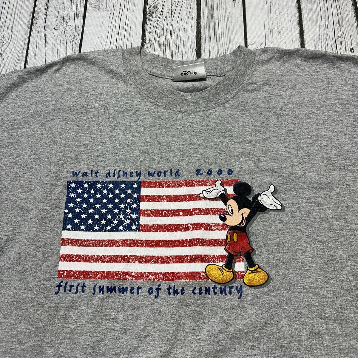 Disney × Mickey Mouse × Vintage Vintage Disney 2000 tee Size US XXL / EU 58 / 5 - 3 Thumbnail
