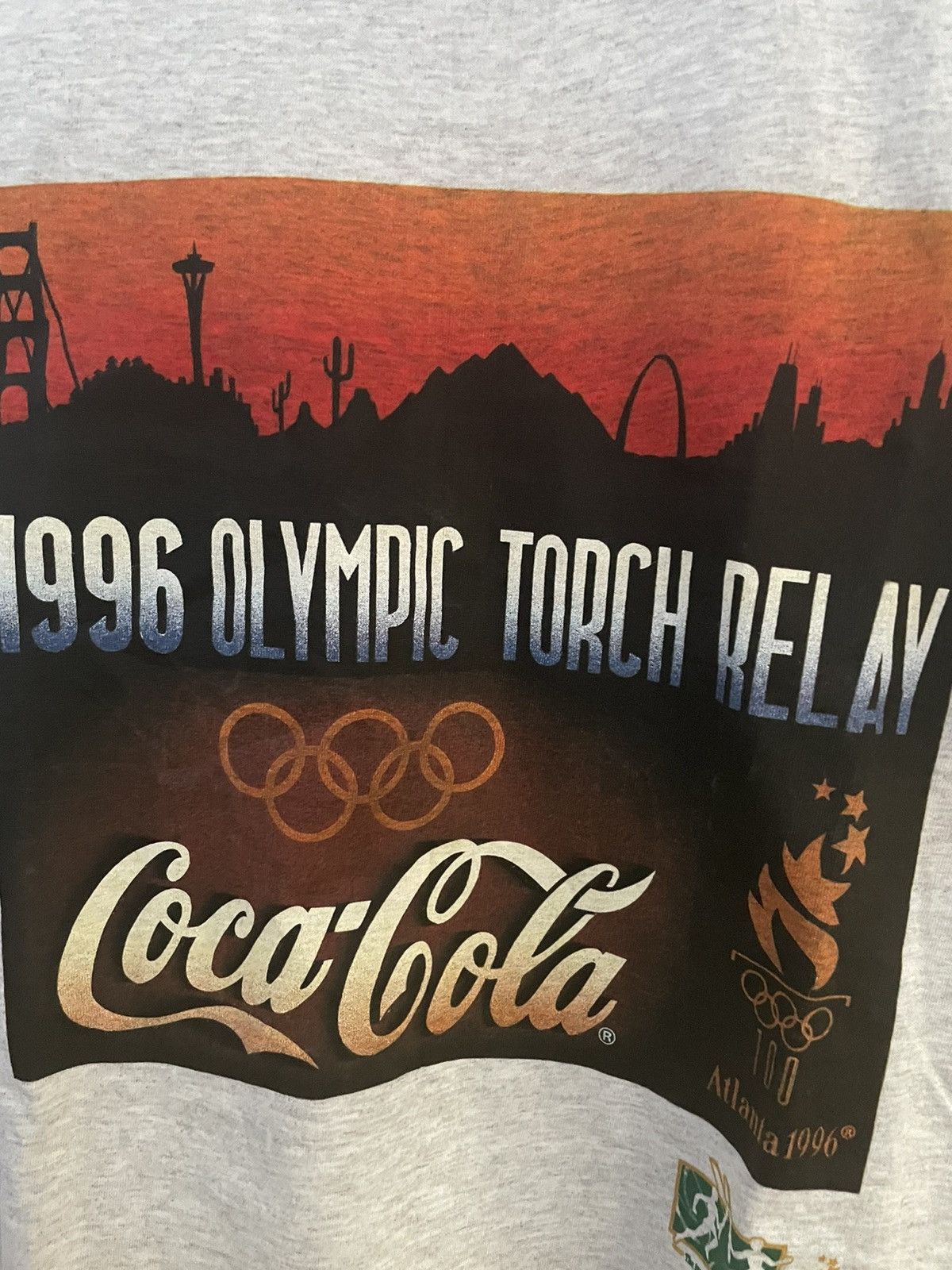 USA Olympics × Vintage Vintage 1996 Atlanta Olympics Tee Size US M / EU 48-50 / 2 - 2 Thumbnail