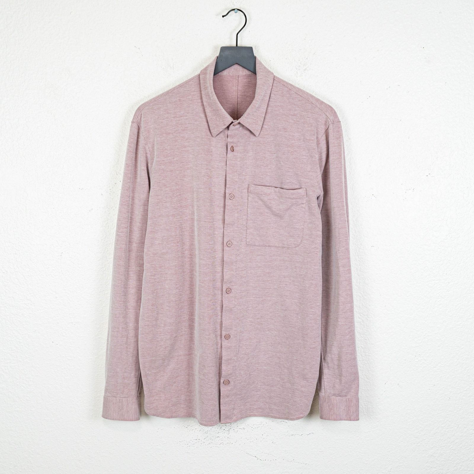 Lululemon Lululemon Commission Long Sheeve Shirt button up Brier Rose Size US L / EU 52-54 / 3 - 1 Thumbnail