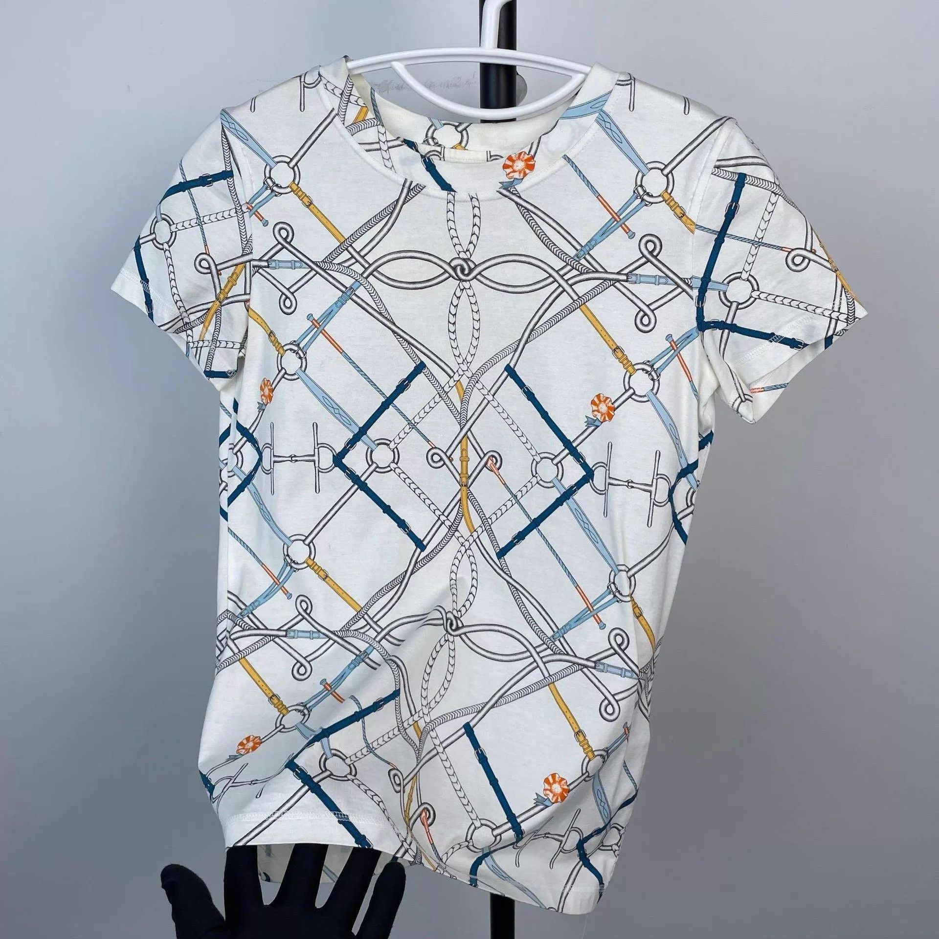 Hermes Hermes Short-Sleeve Tee 34 Size XS / US 0-2 / IT 36-38 - 1 Thumbnail
