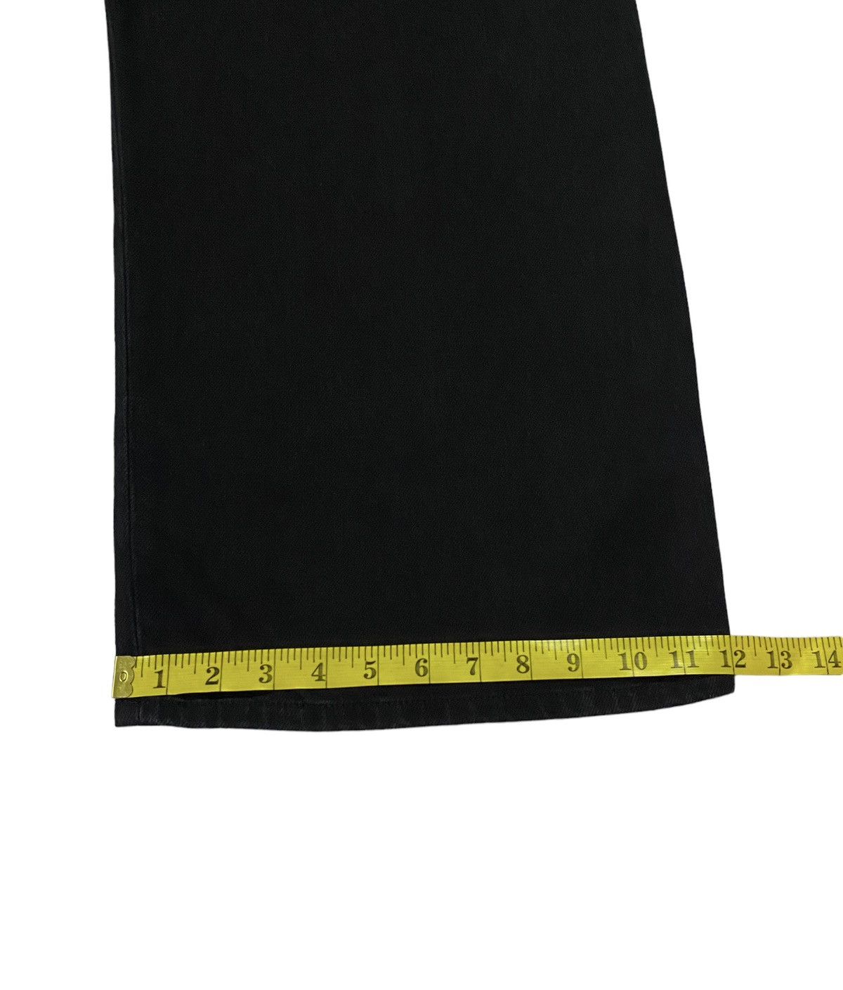 Maison Margiela Maison Margiela Black Baggy Wide Leg Jeans Size 26" / US 2 / IT 38 - 10 Thumbnail