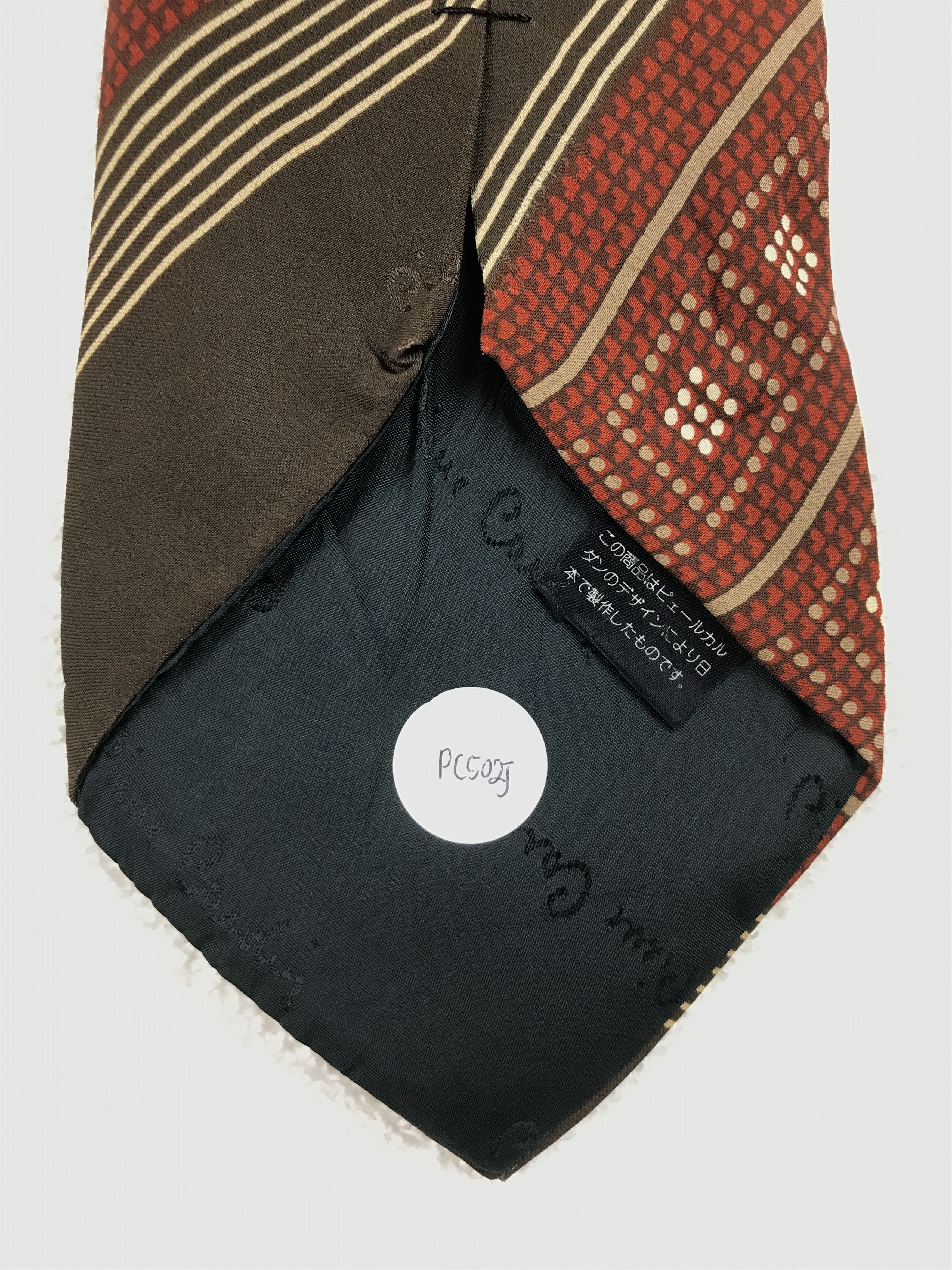 Designer × Pierre Cardin × Vintage Vintage Pierre Cardin Silk Necktie Size ONE SIZE - 9 Thumbnail