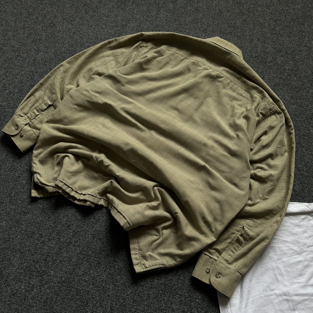 If Six Was Nine VTG Mans Checked Shirt Bonart Fleece Distressed Size XL 00s Size US XL / EU 56 / 4 - 7 Thumbnail
