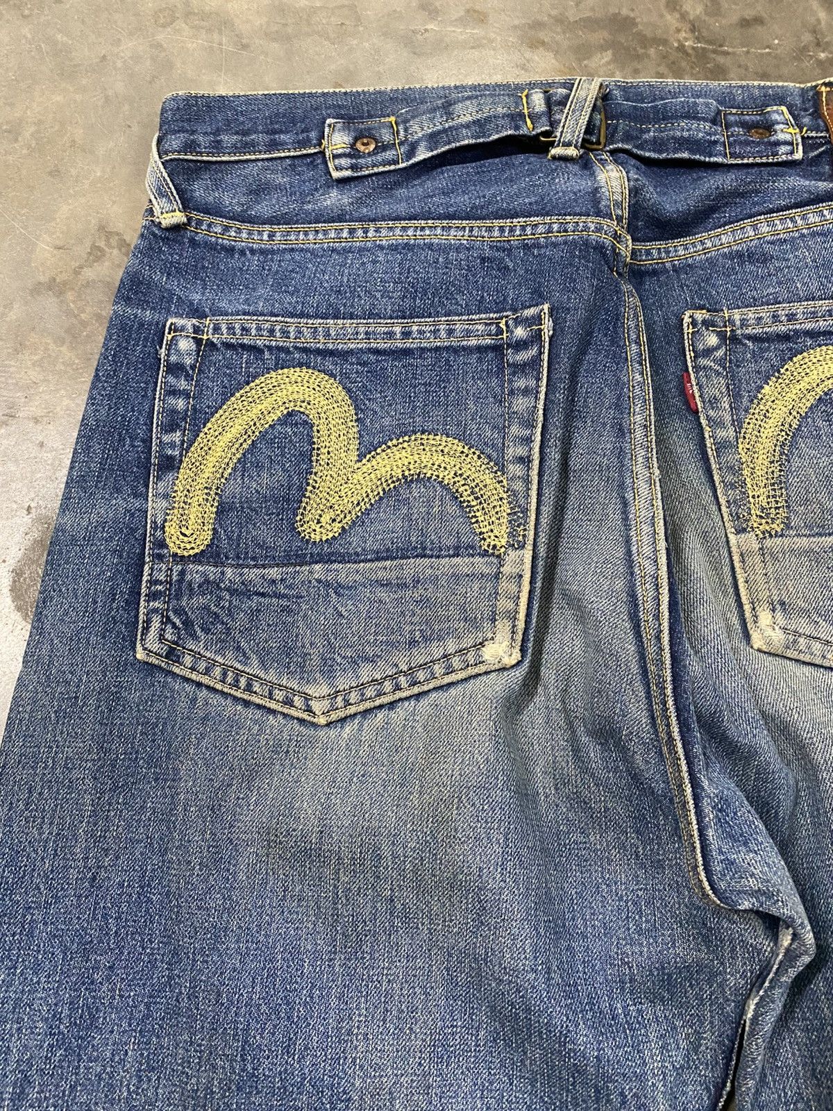 Evisu Vintage Evis Jeans Japan 80s Scovill Rivert @283 imn Size US 32 / EU 48 - 4 Thumbnail