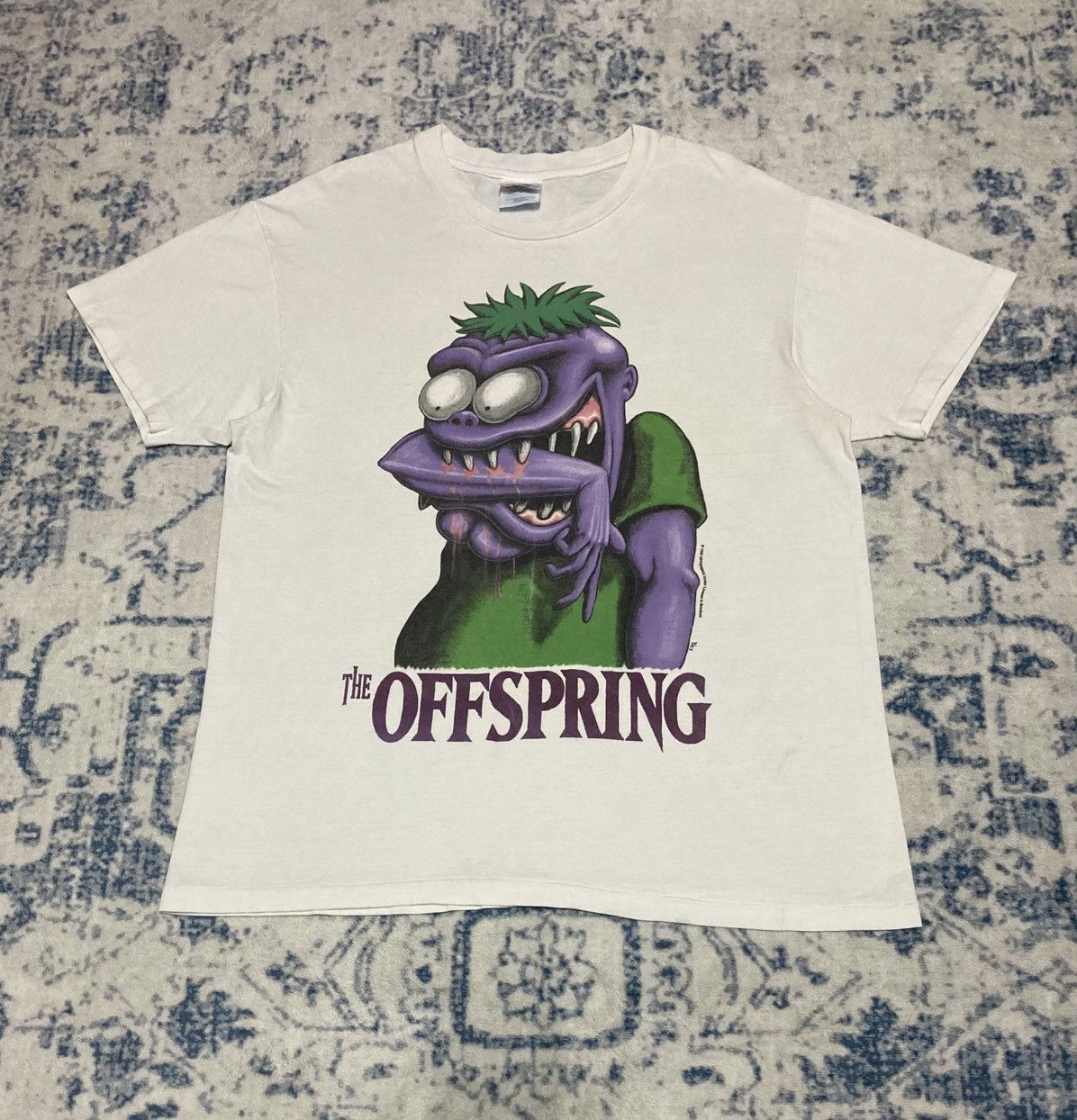 Band Tees Vintage 1995 The Offspring “BITE ME” T-Shirt Size US L / EU 52-54 / 3 - 1 Thumbnail