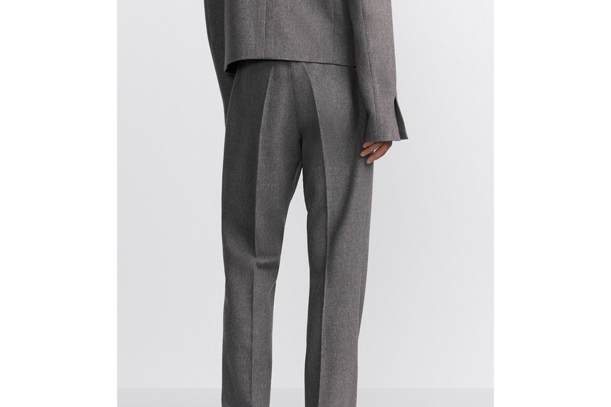 Dior o1bcso1str0226 Flaed Pants in Grey Size US 30 / EU 46 - 6 Thumbnail