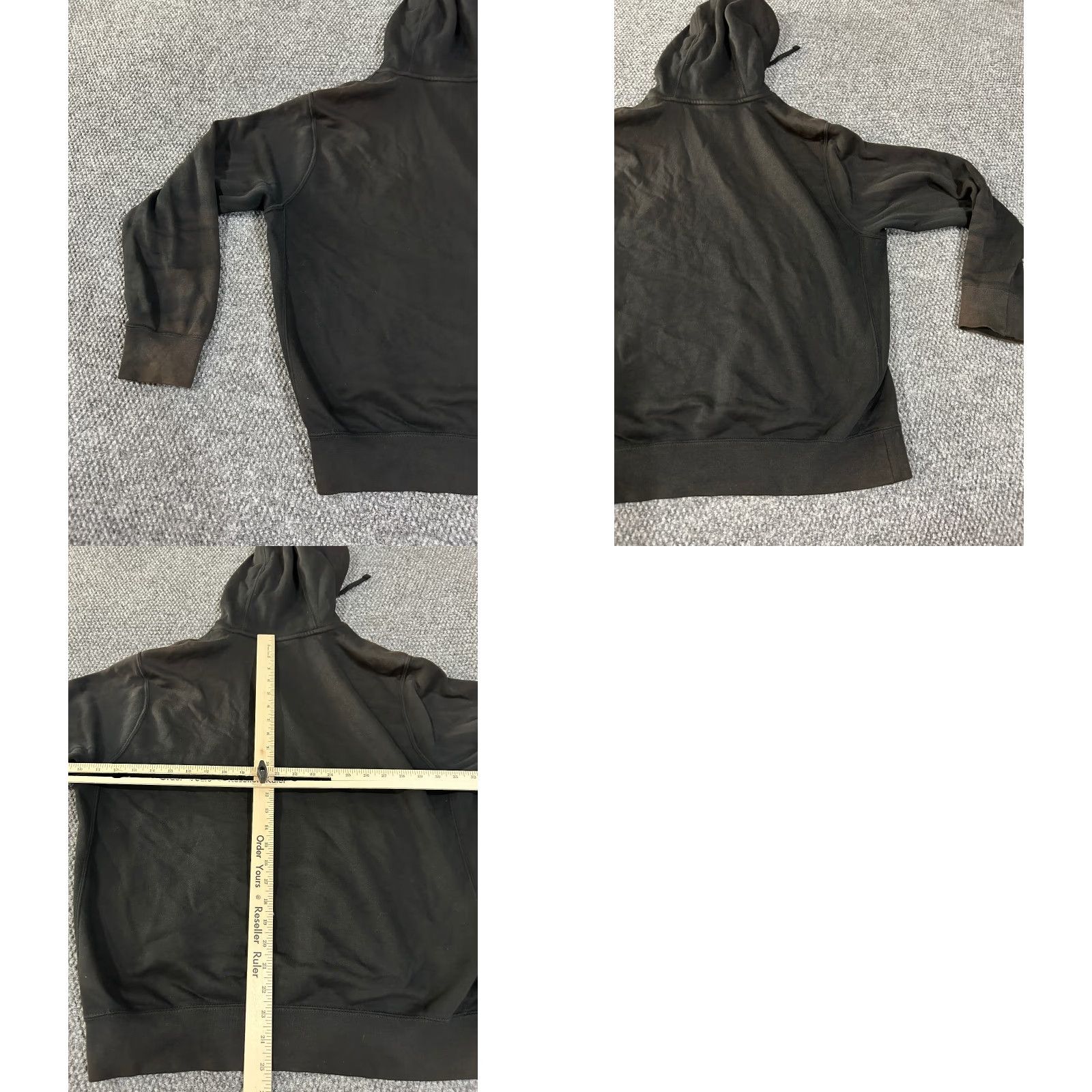 Nike Nike Hoodie Mens M Black Swoosh Logo Hooded Pullover Crew Neck Sweatshirt Graphic Print Pockets Sports Nike Sportswear Regular Fit Size US M / EU 48-50 / 2 - 8 Thumbnail
