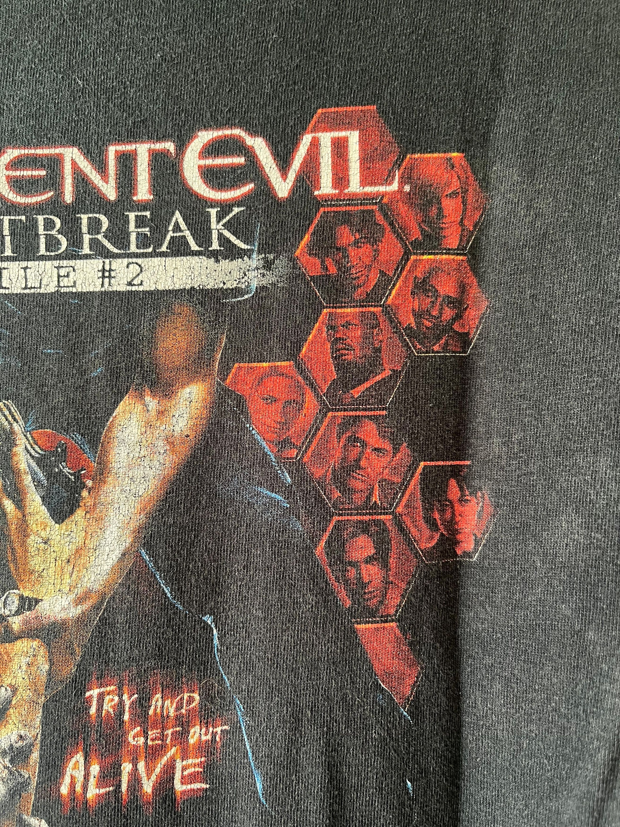 Playstation Resident Evil Outbreak #2 (2004) - Game Horror Vintage Size US XL / EU 56 / 4 - 8 Thumbnail