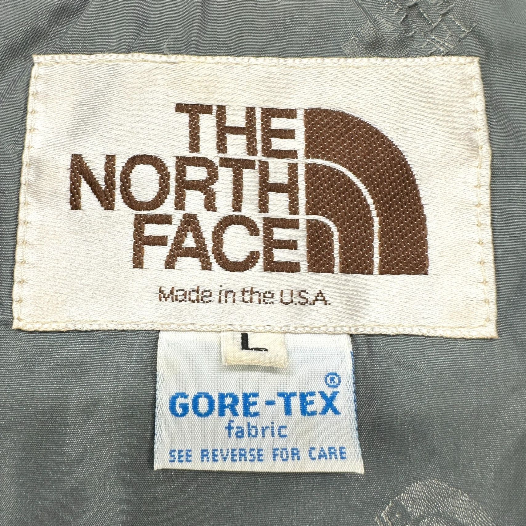 The North Face VINTAGE The North Face Jacket Mens L Parka Hooded Goretex Nylon 90s Black Size US L / EU 52-54 / 3 - 7 Thumbnail