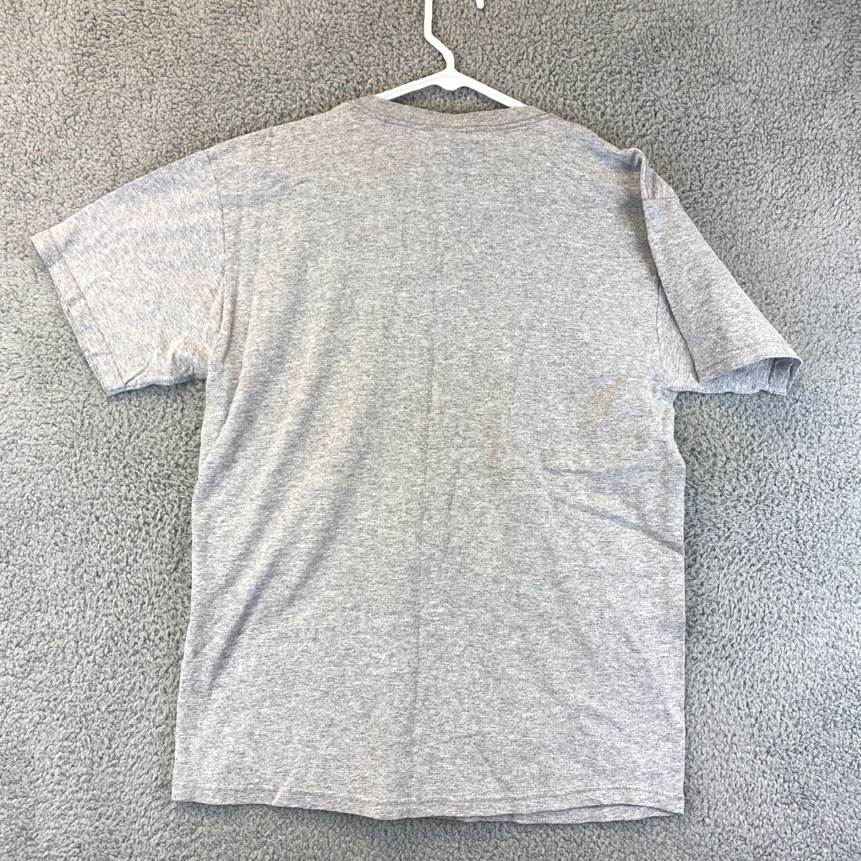 Fruit Of The Loom Fruit of the Loom Men's T-Shirt Logo Tee Short Sleeve Gray Large Casual Basics 2020s Size US L / EU 52-54 / 3 - 6 Thumbnail