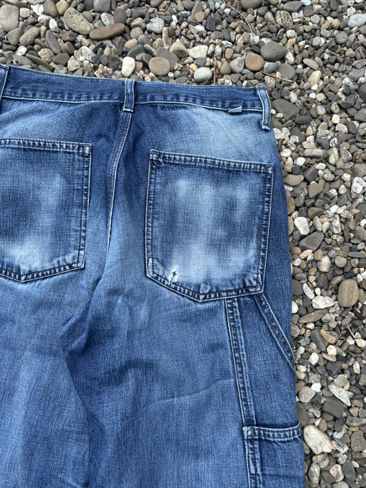 Levi's × Vintage Vintage Levis All Duty 1999 Carpenter Denim Pants Size US 30 / EU 46 - 13 Thumbnail