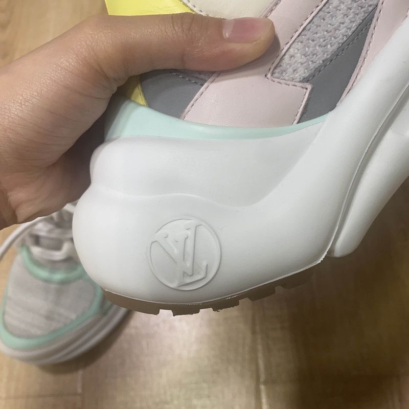 Louis Vuitton Louis Vuitton Archlight Sneakers in Pink and White -2508 Size US 6.5 / EU 39-40 - 8 Thumbnail