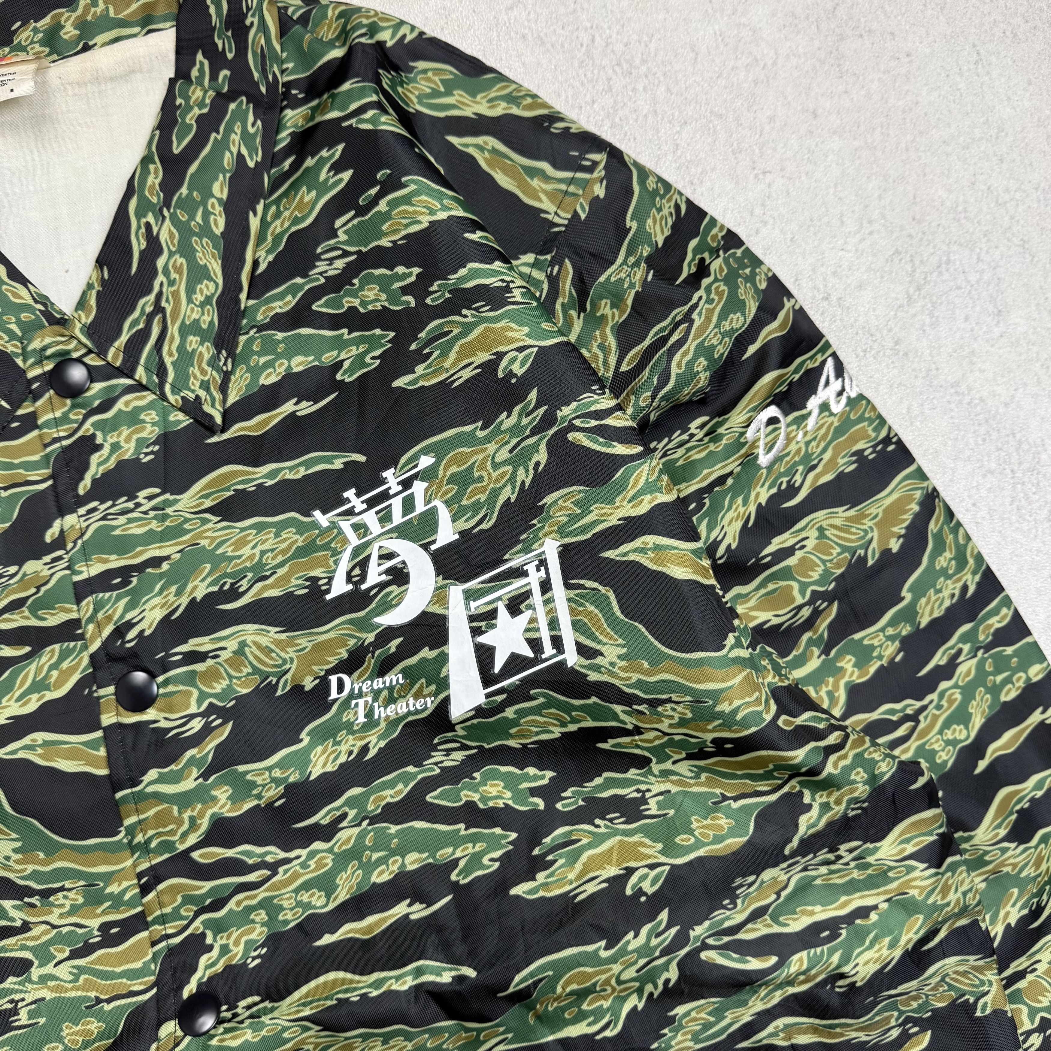 Japanese Brand Japanese Brand Camo Tiger Stripe Coach Jacket Size US L / EU 52-54 / 3 - 3 Thumbnail