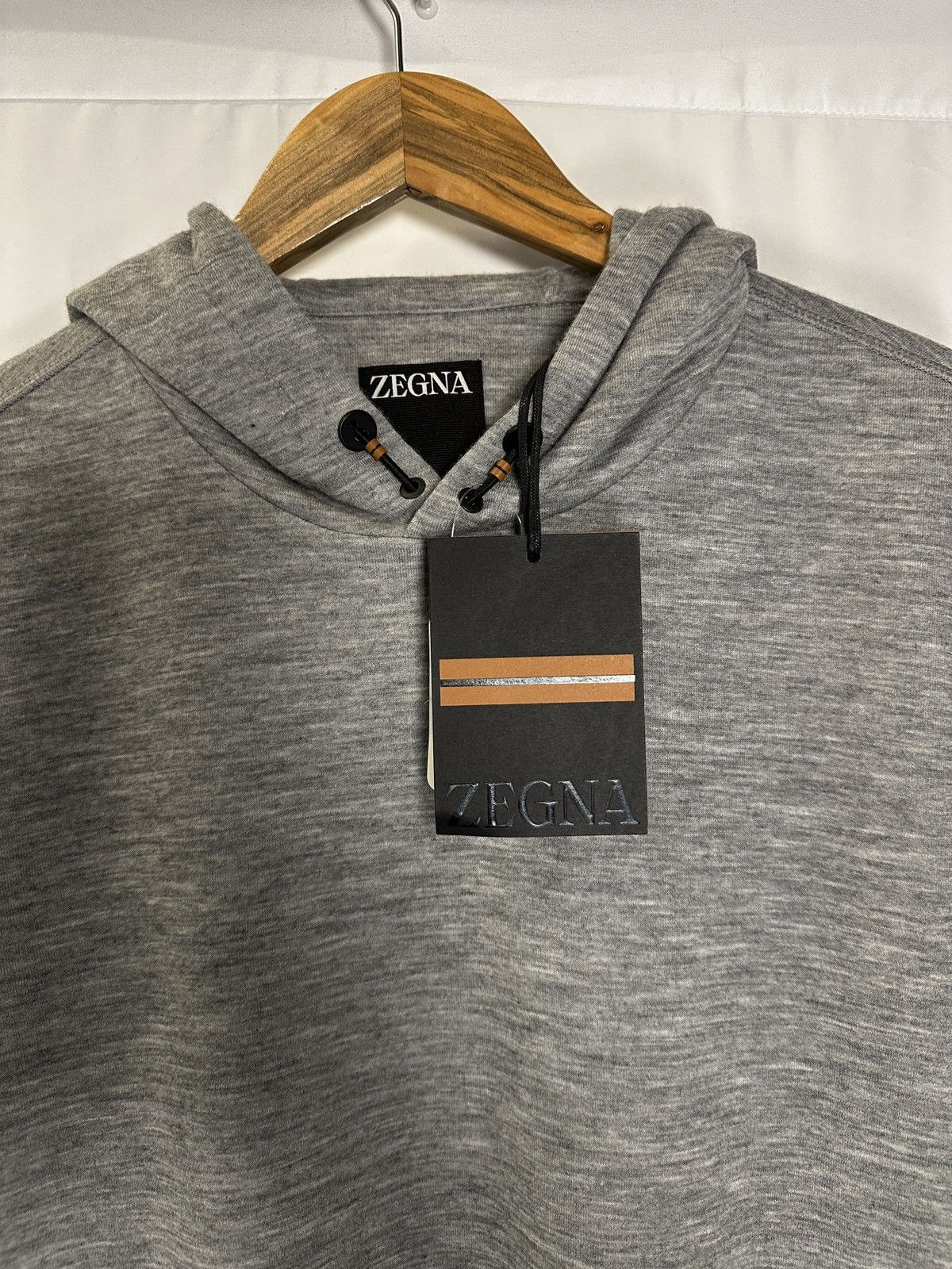 Z Zegna LONG SLEEVE T-SHIRT Size US L / EU 52-54 / 3 - 2 Thumbnail