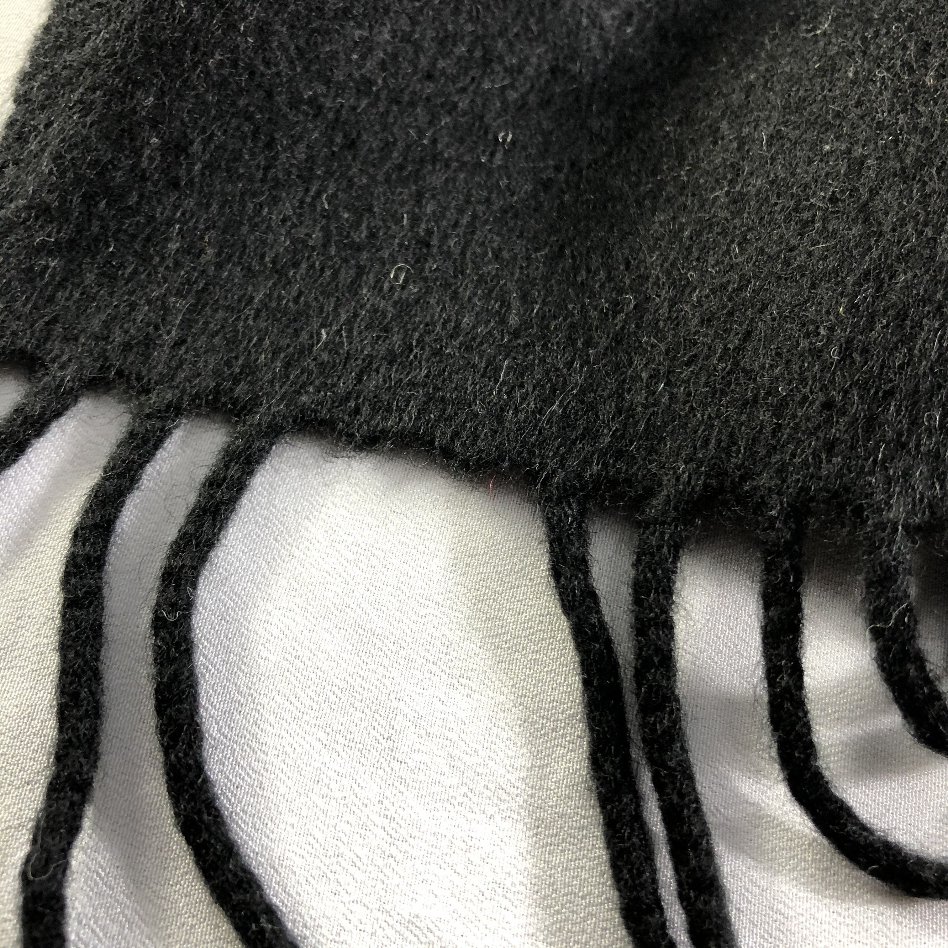Lancel Lancel Plain Cashmere Scarf Muffler Neckwear V2370 Size ONE SIZE - 5 Thumbnail