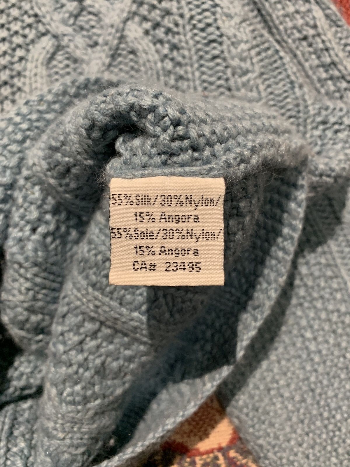 Vintage Vintage Icelandic Design Zip-Up Cable Knit Cardigan Sweater Size M / US 6-8 / IT 42-44 - 4 Thumbnail