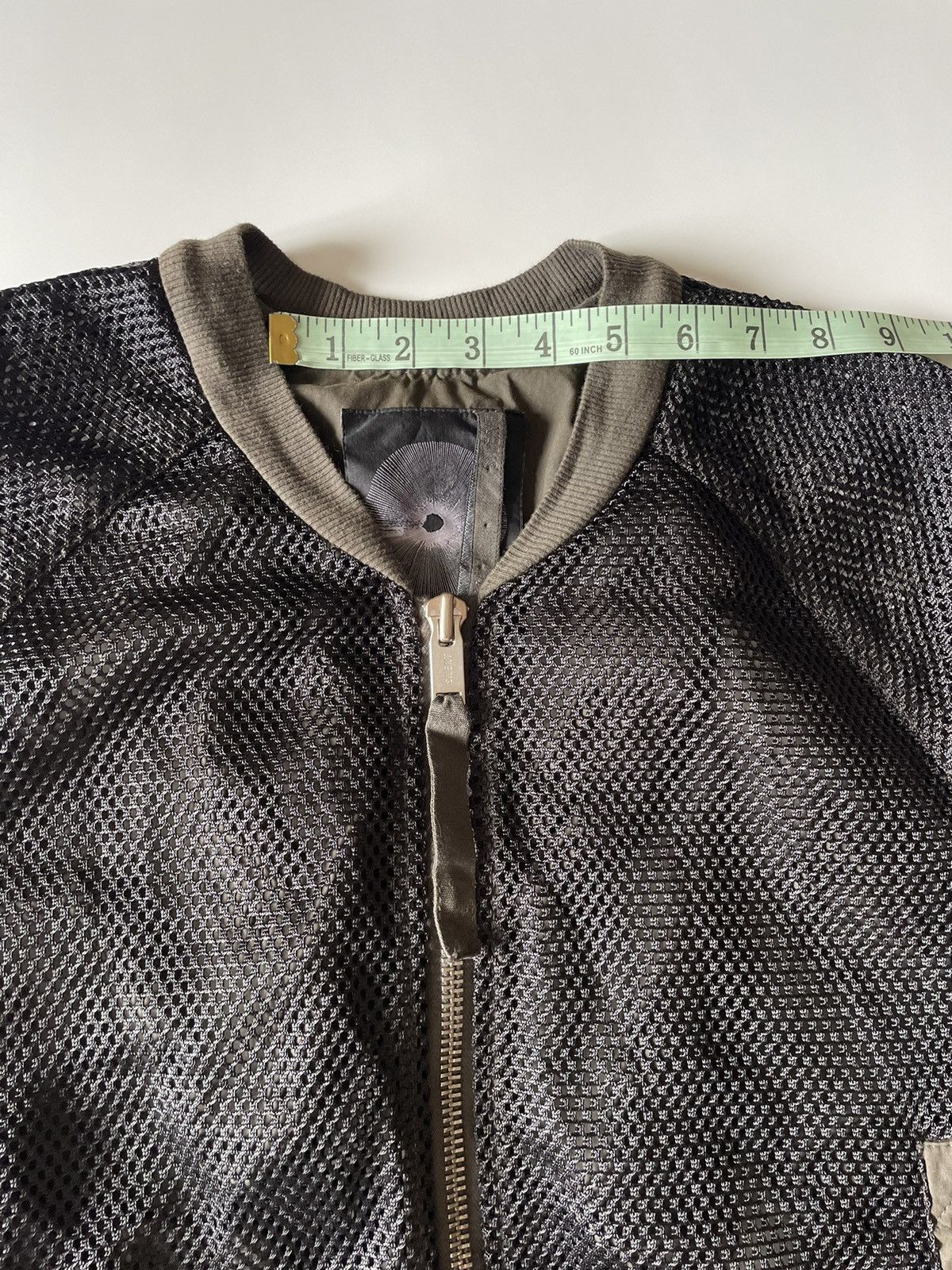 Silent By Damir Doma Silent by Damir Doma FW13 Fishnet Bomber Jacket Size US XS / EU 42 / 0 - 21 Thumbnail