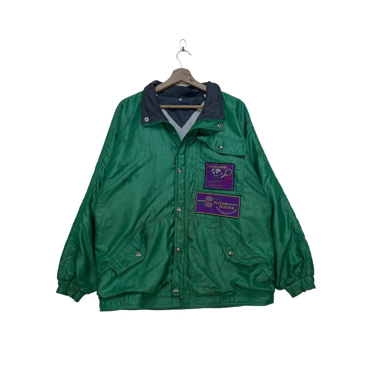Sergio Tacchini Vintage Sergio Tachini Tenis Bowl Jacket Size US M / EU 48-50 / 2 - 1 Thumbnail