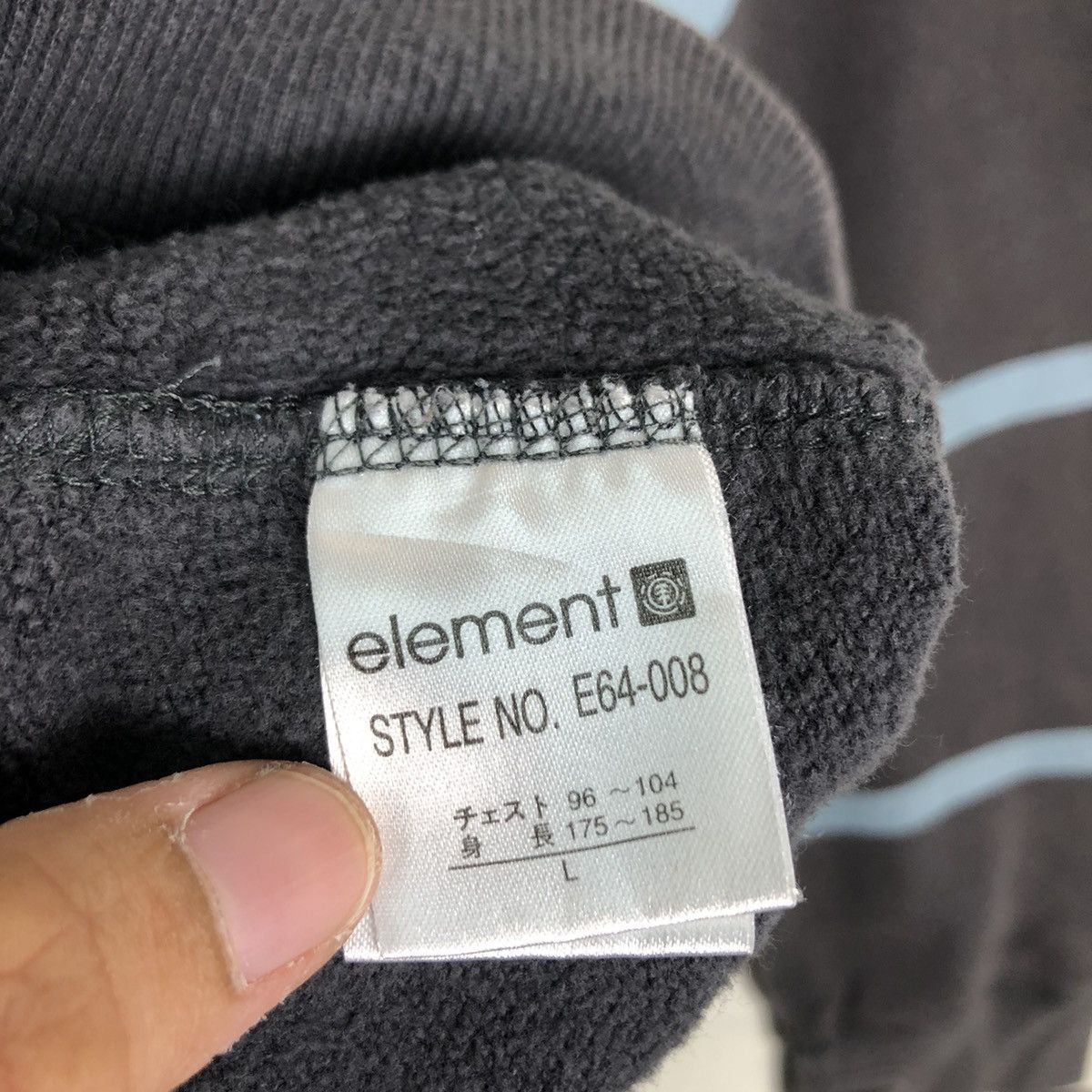 Element Element Brand Striped Sweatshirt Rare Medium Size US M / EU 48-50 / 2 - 13 Thumbnail