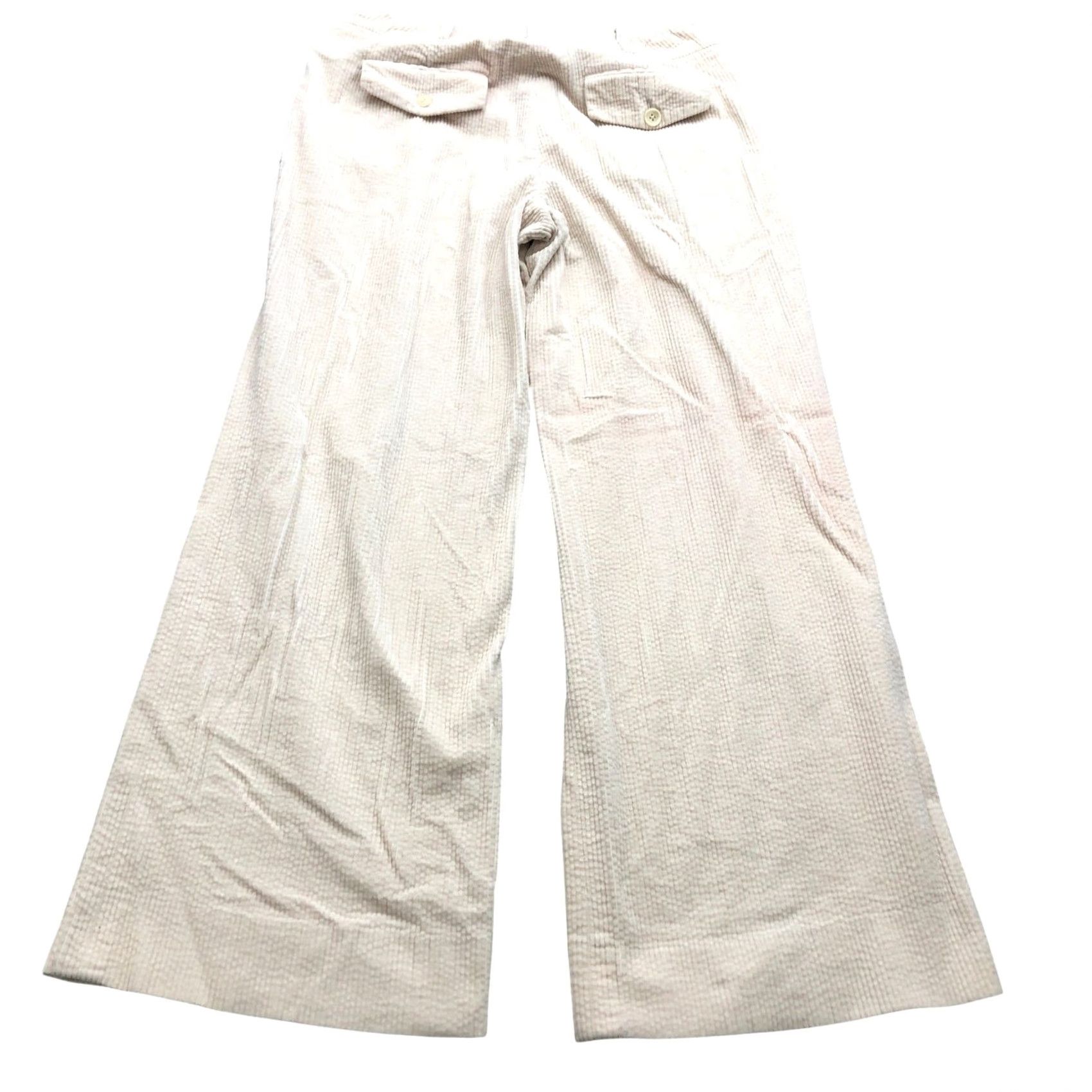 Brooks Brothers Brooks Brothers Stretch Corduroy Pants Womens 26x25 XS Tan Wide Leg Regular Inseam 25" Casual Dress Pants Pockets Vintage No Size 26" / US 2 / IT 38 - 5 Thumbnail