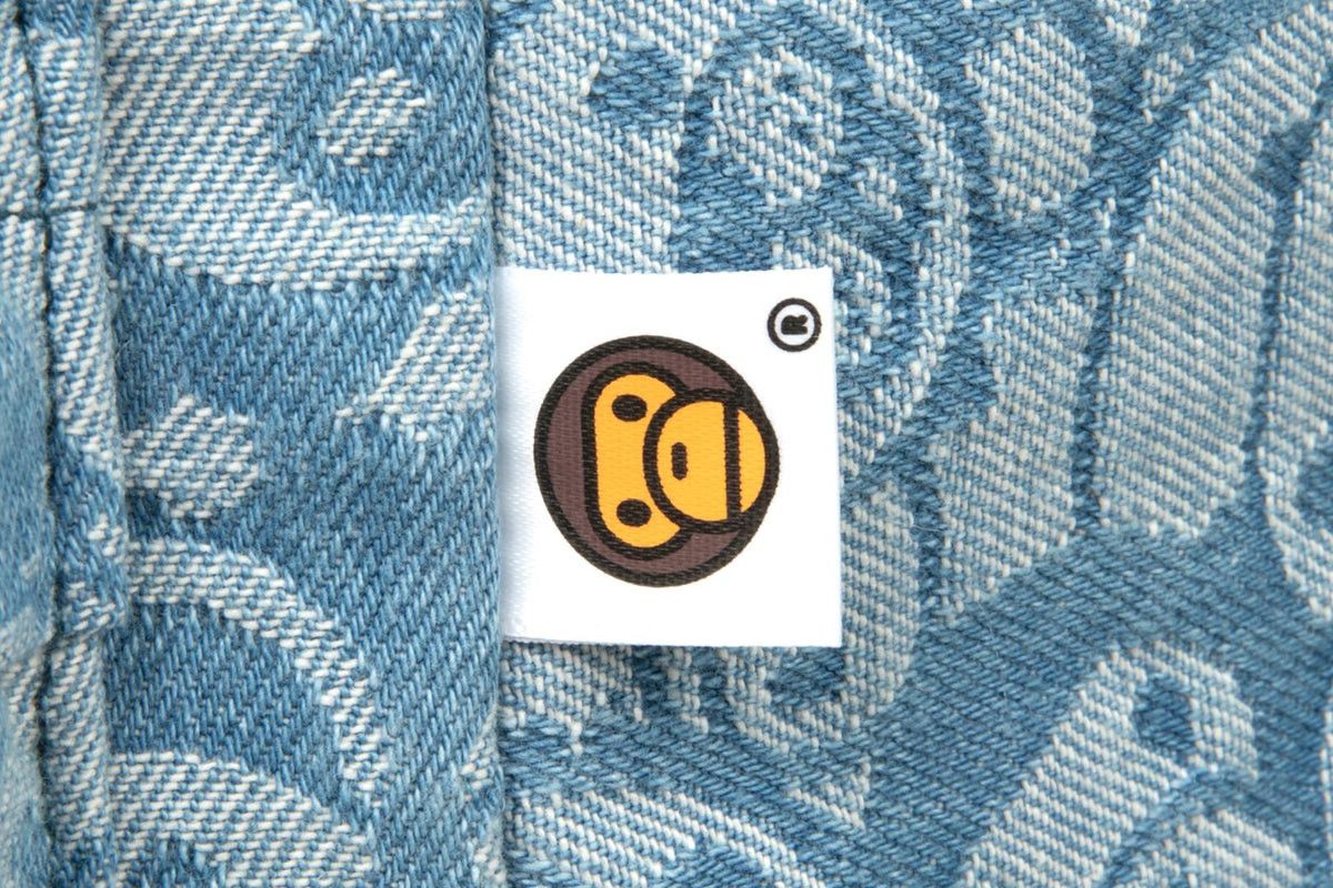 Bape BAPE MILO DENIM BACKPACK Size ONE SIZE - 2 Thumbnail