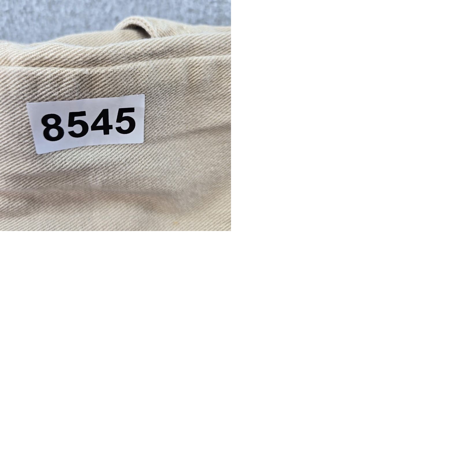Sandy Liang SANDY LIANG Pants Womens 4 Beige Cargo Twill Cotton Pockets Zip Closure Straight Leg Size 27" / US 4 / IT 40 - 9 Thumbnail