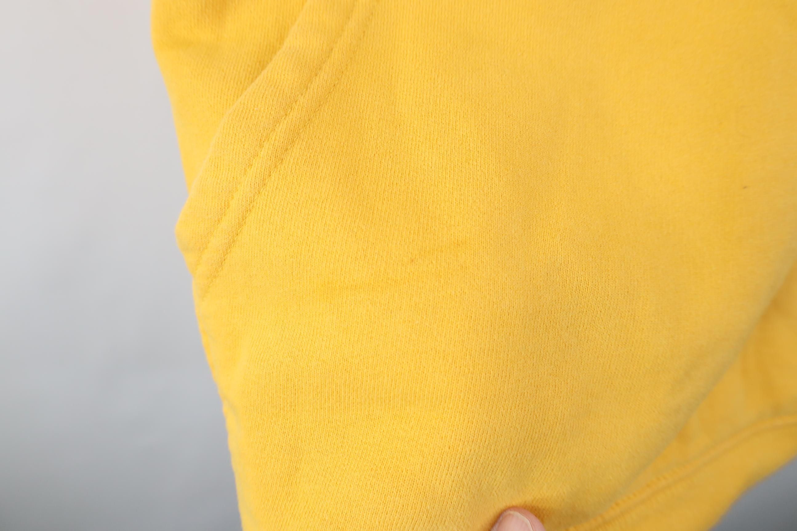 The North Face Vintage Y2K The North Face Big Logo Hoodie Sweatshirt Yellow Size US XL / EU 56 / 4 - 10 Thumbnail
