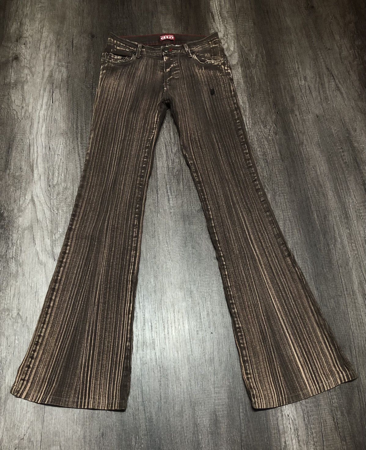 Designer × Japanese Brand VINTAGE DALTON GERMANY BERNING FLARE JEANS Size 27" / US 4 / IT 40 - 22 Thumbnail