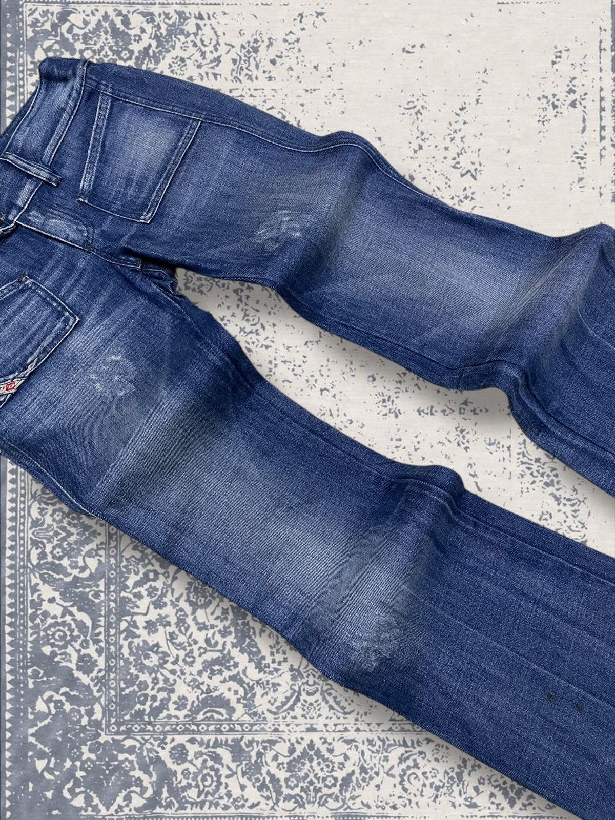 Designer × Diesel × Vintage Vintage Designer Diesel Industry Denim Flared Division Size US 26 / EU 42 - 7 Thumbnail
