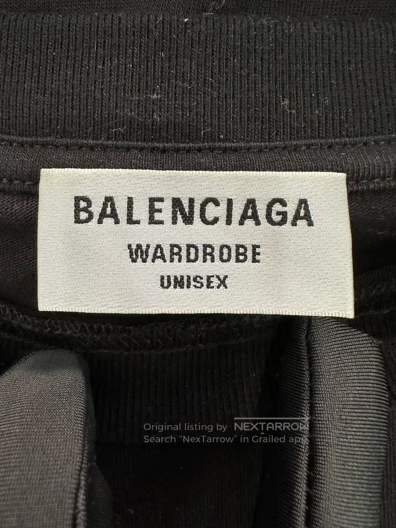 Balenciaga Balenciaga Pointer Letter Logo Embroidered Black Short Sle Size US S / EU 44-46 / 1 - 6 Thumbnail