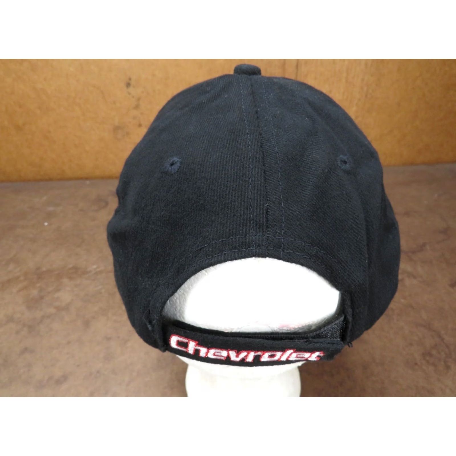 Vintage VINTAGE Chevrolet Chevy Race Truck hot rods adjustable Hat Black Red VTG car plus unisex Adults Size ONE SIZE - 3 Thumbnail