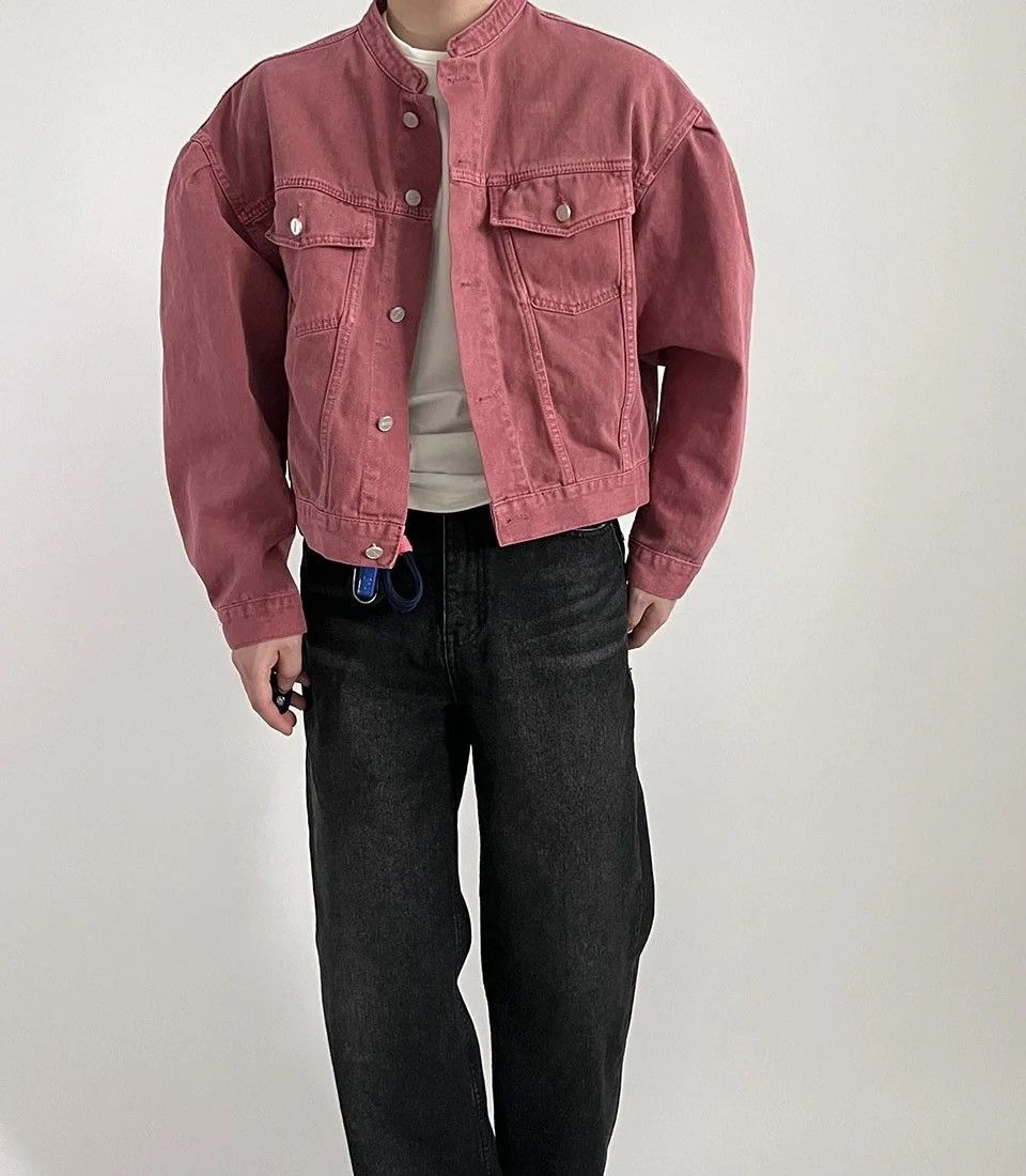 Japanese Brand × Vintage Denim Casual with Pockets hip-hop bomber jacket y2k 90’s Size US L / EU 52-54 / 3 - 4 Thumbnail