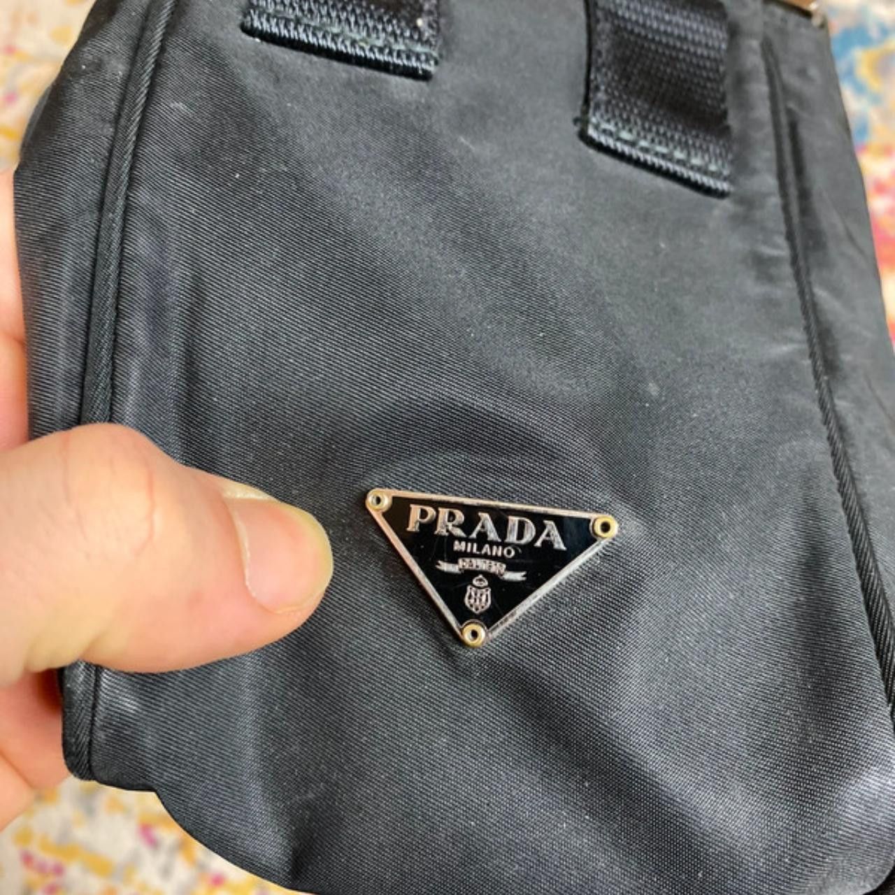 Prada Vintage Prada crossbody bag sling tote bag Size ONE SIZE - 8 Thumbnail