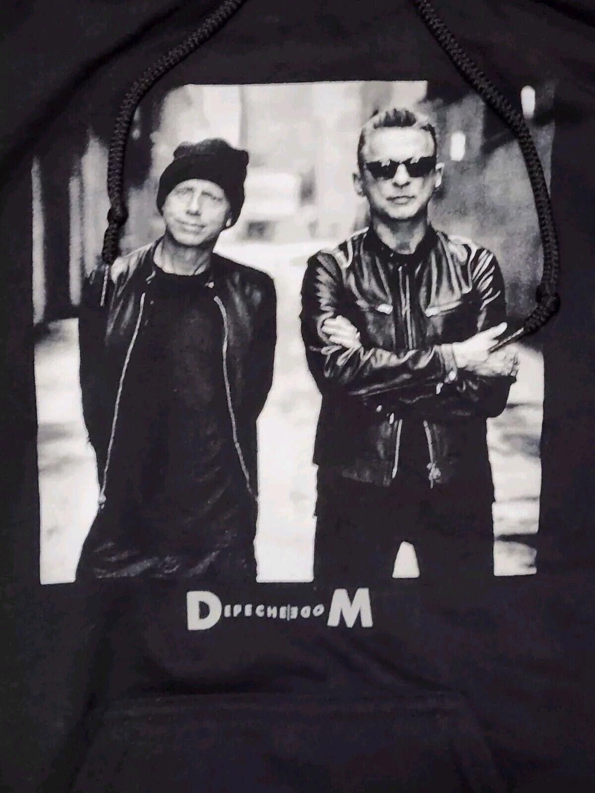 Designer Depeche Mode Logo Alley Photo World Tour 2023 Cities Hoodie Size ONE SIZE - 3 Thumbnail
