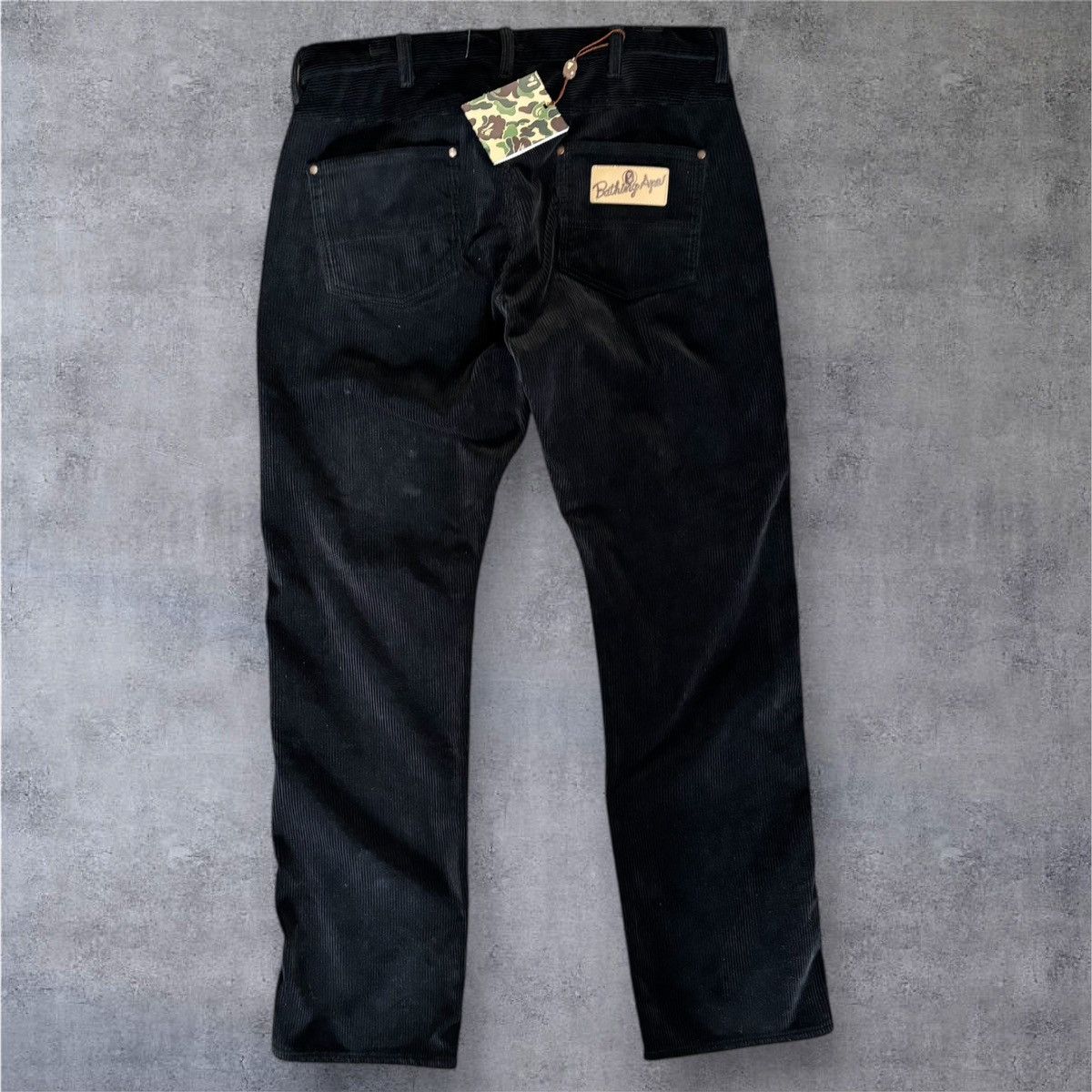 Bape BAPE CORDUROY BLACK PANTS SIZE L Size US 36 / EU 52 - 2 Thumbnail