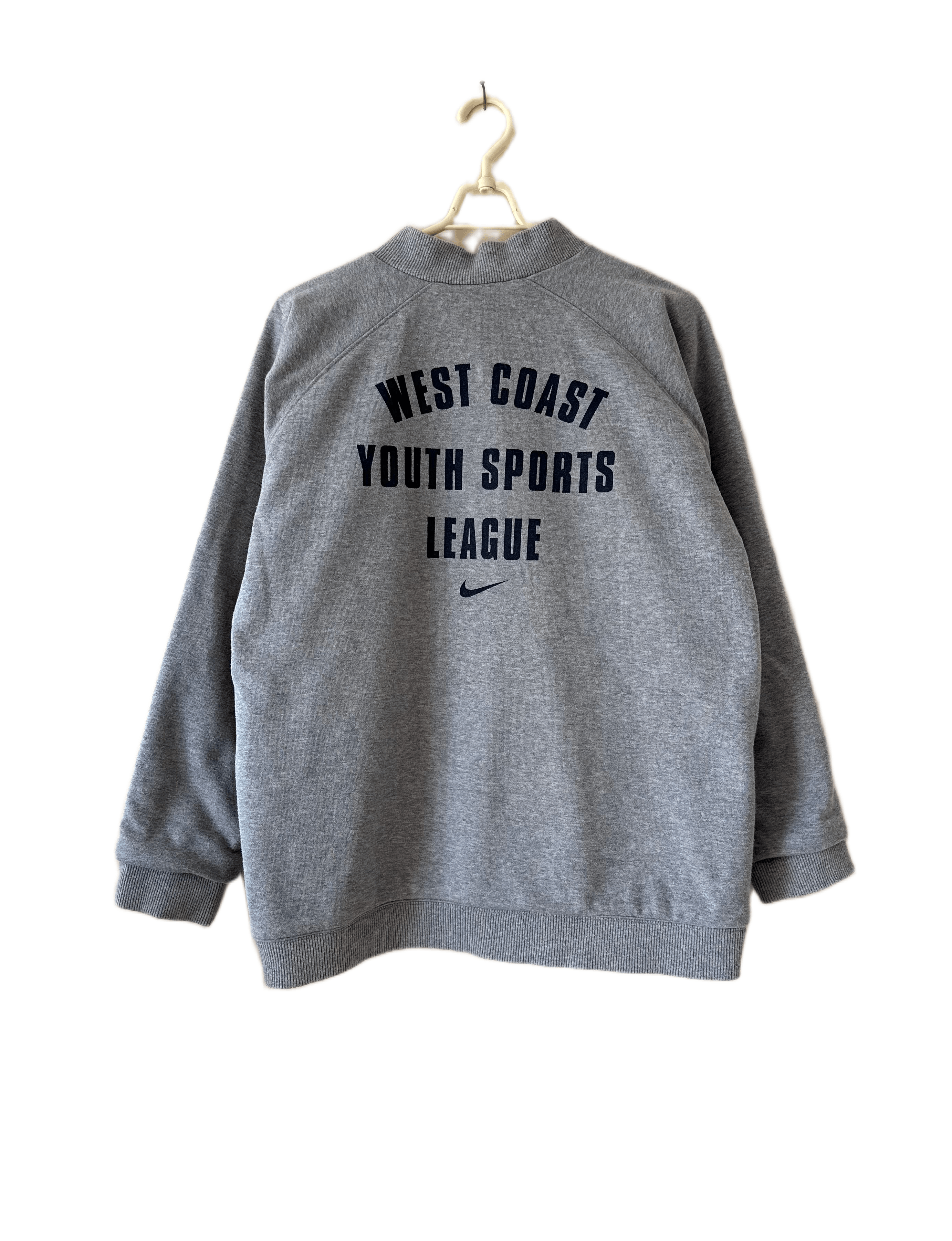 Nike × Vintage Vintage Nike reversible zip sweatshirt West Coast USA Size US S / EU 44-46 / 1 - 1 Thumbnail