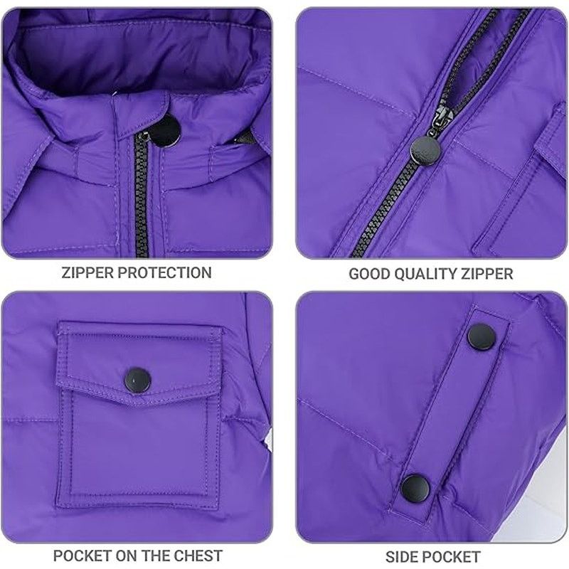 Other JiAmy Kids Winter Puffer Jacket and Snow Pants 2-Piece Snows Size ONE SIZE - 5 Thumbnail