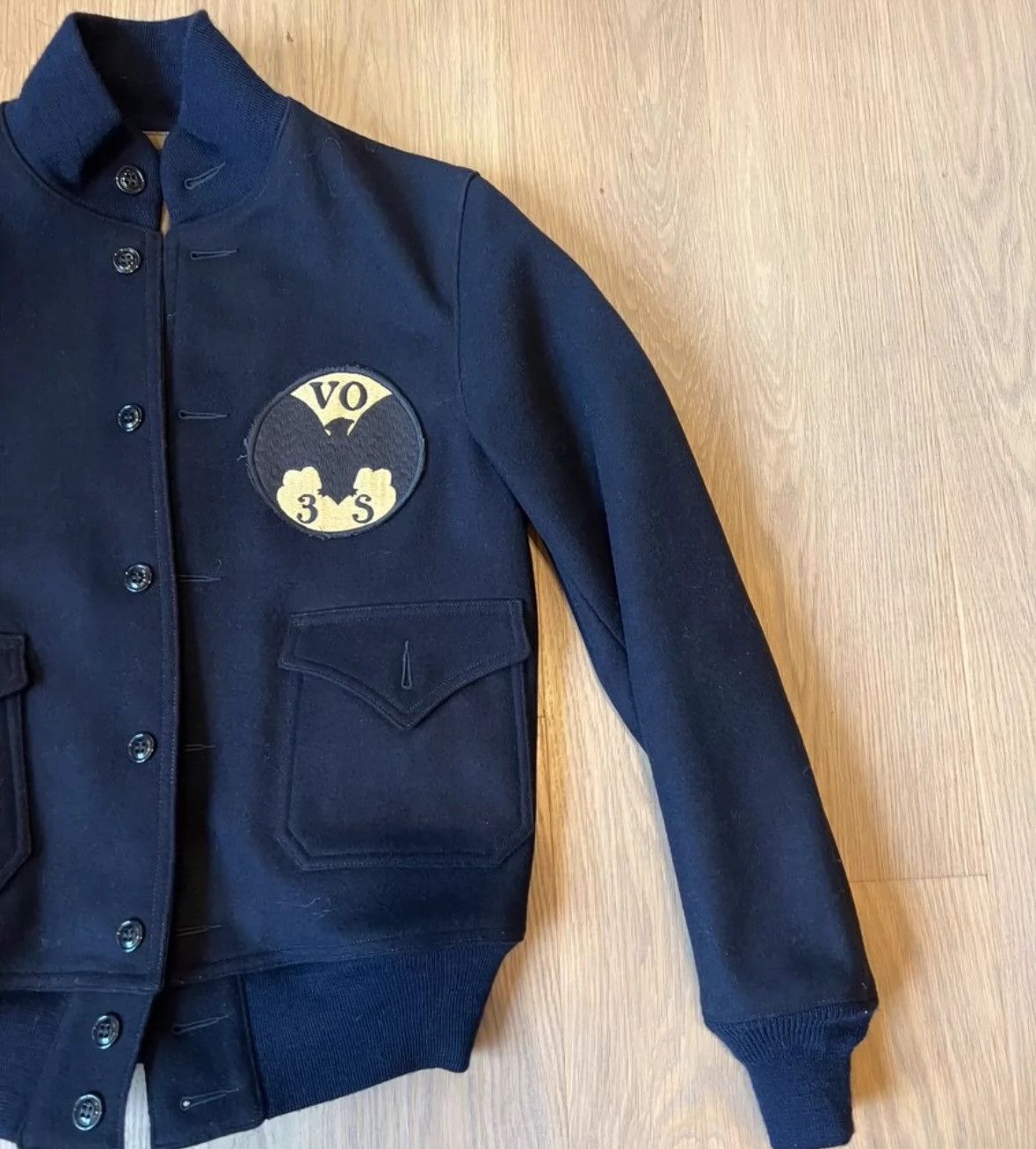 Freewheelers FREEWEELERS 1928 USN VO-3S BAT SQUADRON Squadron A-1 Jacket Size US S / EU 44-46 / 1 - 5 Thumbnail