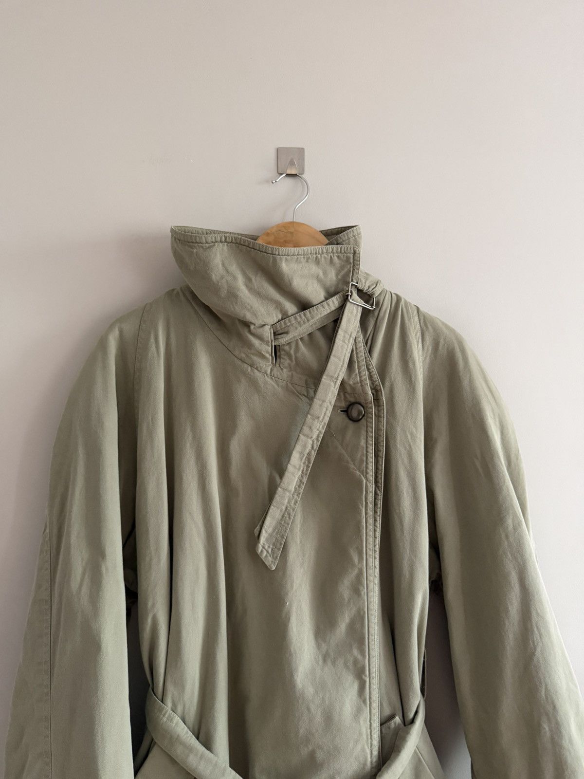 Jil Sander Jil Sander+ Asymmetric Belted Trench Coat Size M / US 6-8 / IT 42-44 - 4 Thumbnail