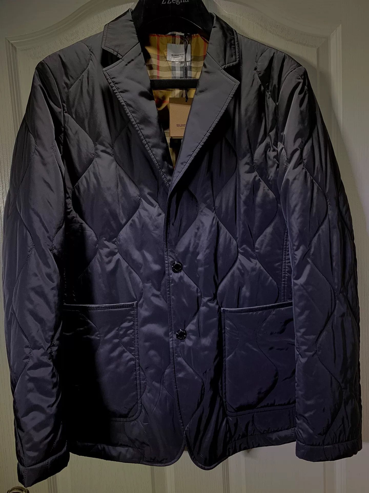 Burberry Burberry Men's Autumn Winter Cotton Blazer Size US L / EU 52-54 / 3 - 1 Thumbnail
