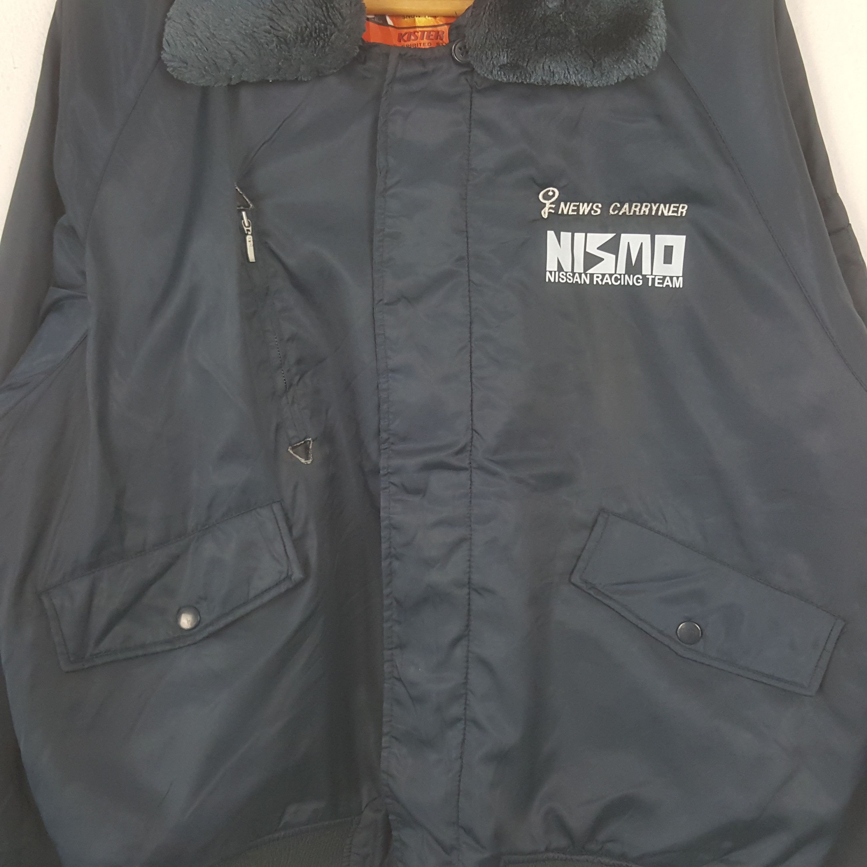 Nissan Vintage Nismo Nissan Racing Team Custom Jacket C300N28 Size US XL / EU 56 / 4 - 4 Thumbnail