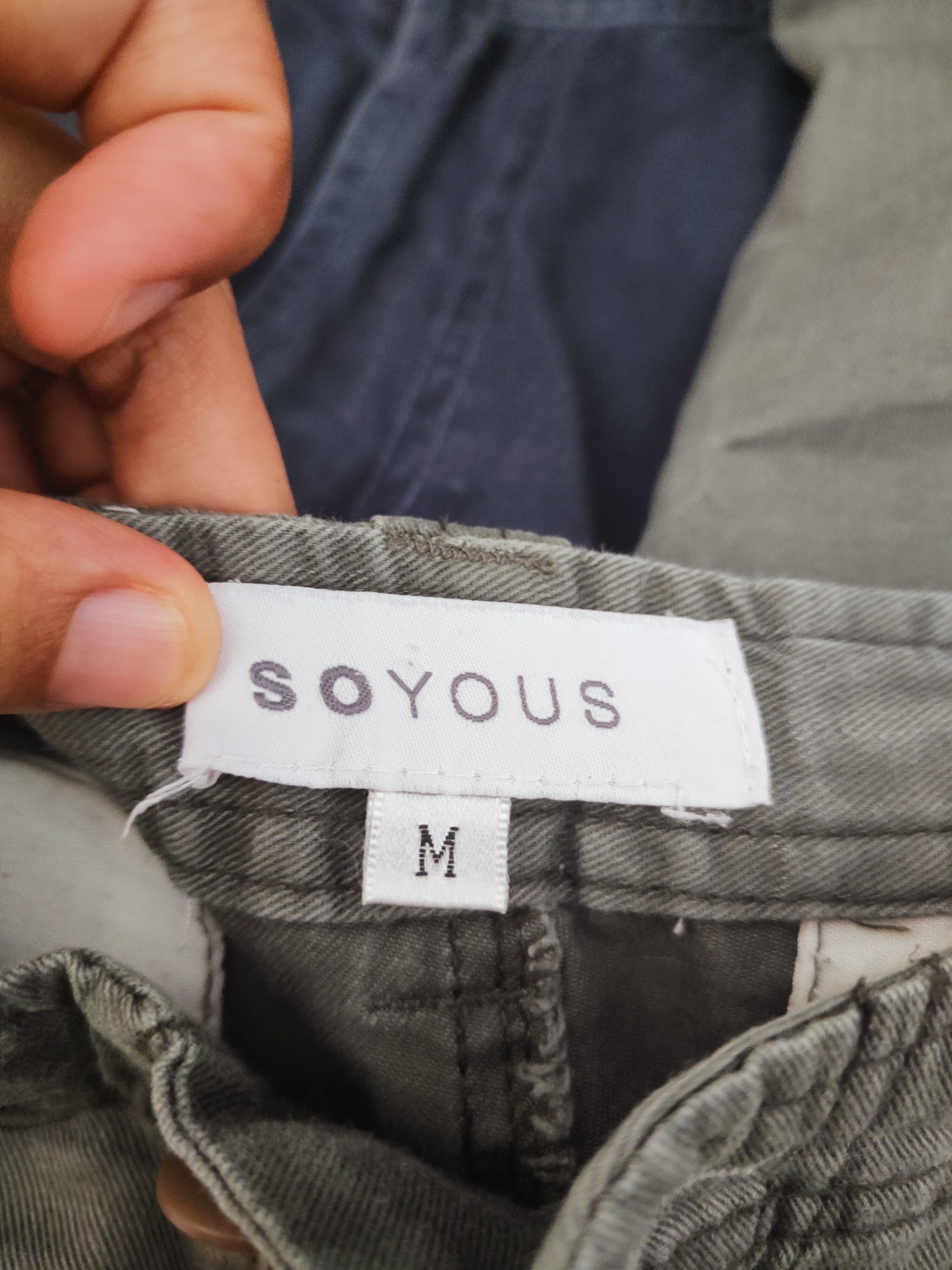 Japanese Brand × Vintage Vintage 💥 Soyous Green Multi Tactical pocket Cargo Pants Size US 32 / EU 48 - 16 Thumbnail