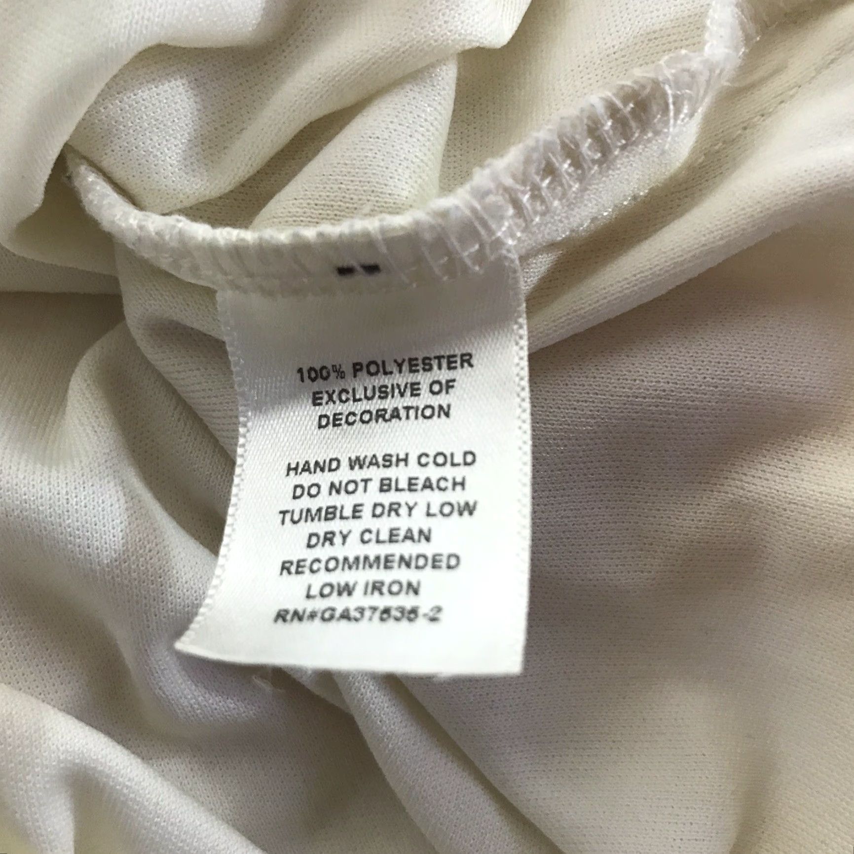 Vintage Monteau Ivory Strappy Crochet Jumpsuit Womens Size XL Size XL / US 12-14 / IT 48-50 - 4 Thumbnail